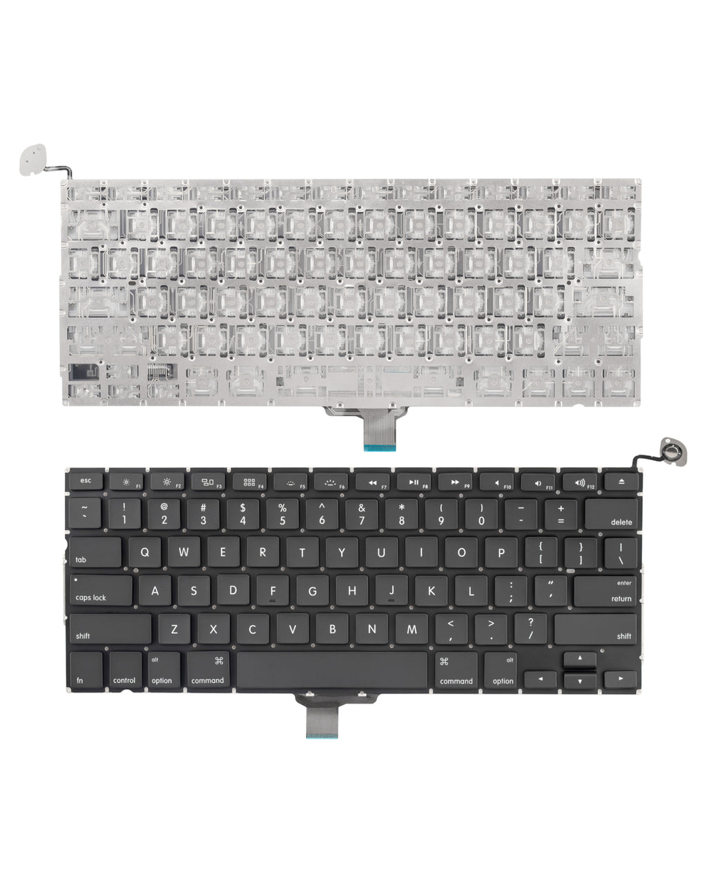 Tastatur m. Hintergrundbeleuchtung US English mit Schrauben f. MacBook Pro 13 A1