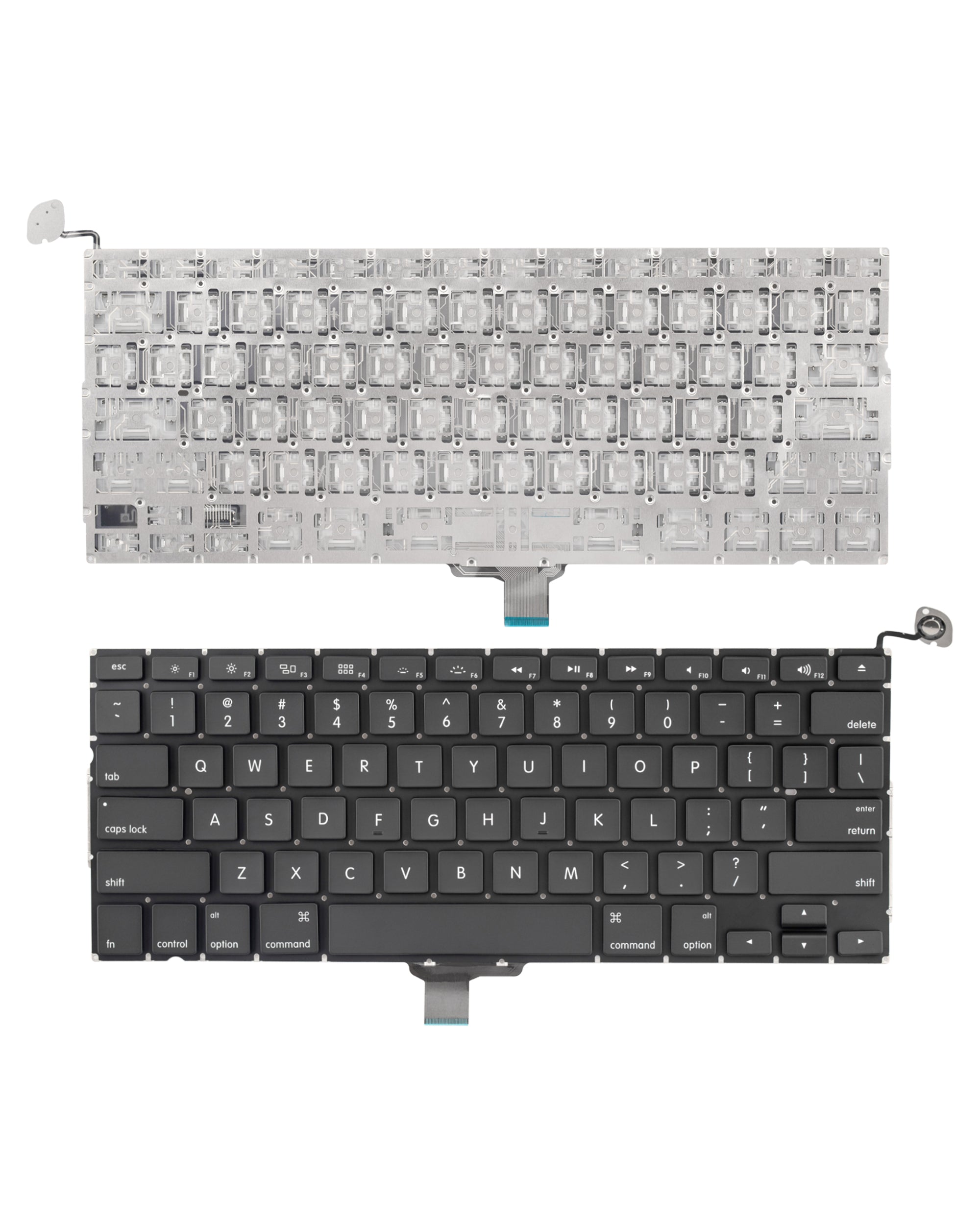 Tastatur m. Hintergrundbeleuchtung US English mit Schrauben f. MacBook Pro 13 A1