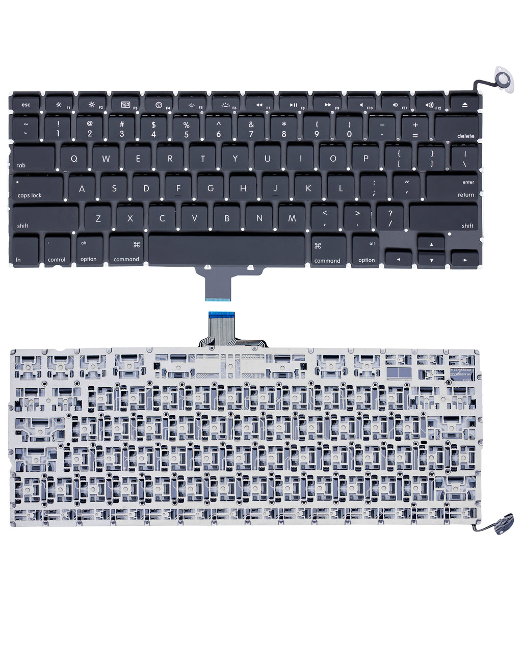 Tastatur m. Hintergrundbeleuchtung & Schrauben US-Englisch für MacBook 13" A1278