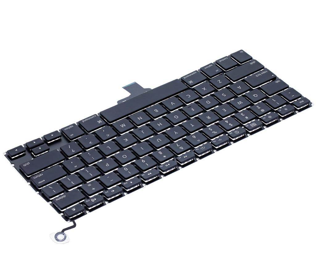 Tastatur m. Hintergrundbeleuchtung & Schrauben US-Englisch für MacBook 13" A1278