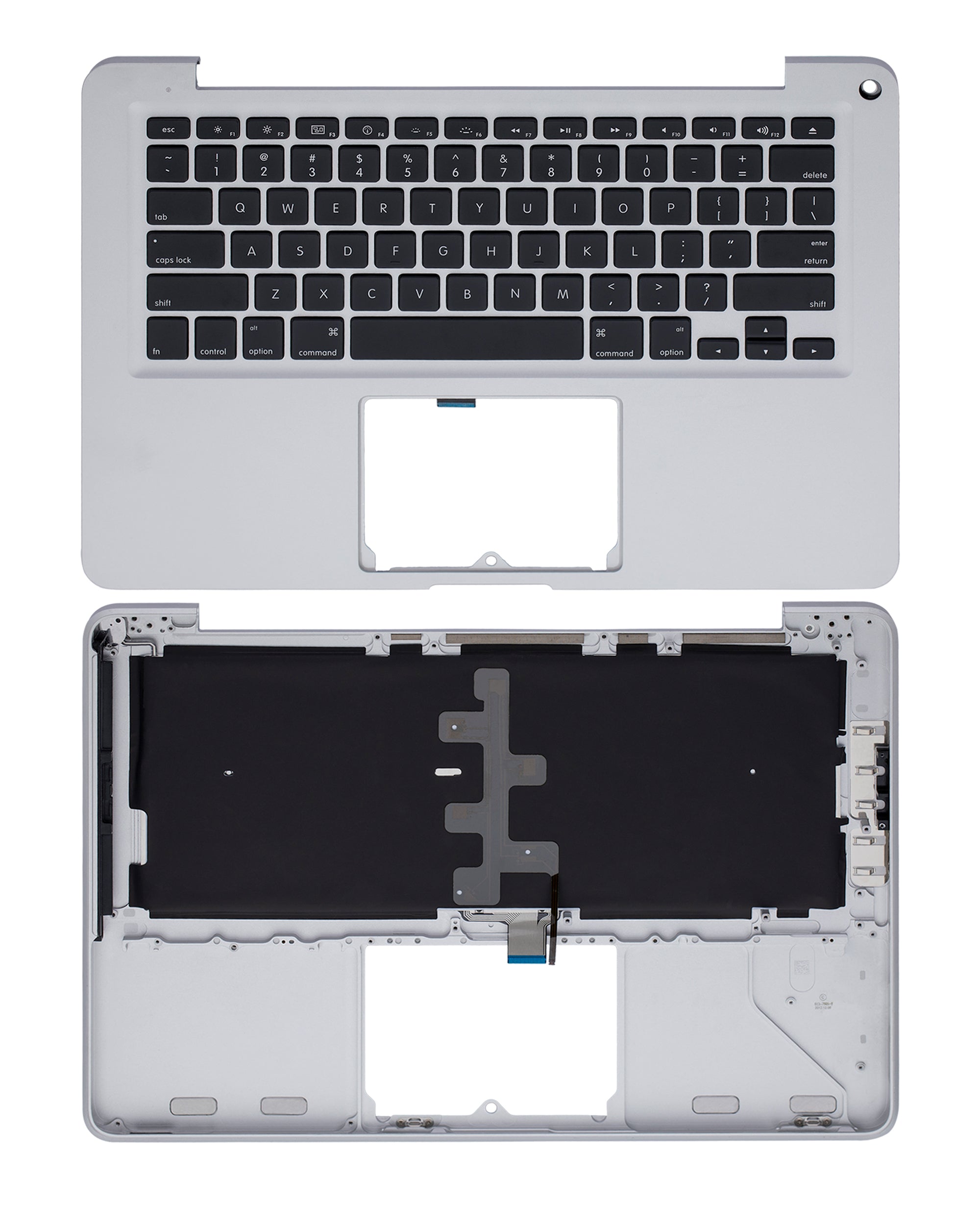 Top Case mit Tastatur für MacBook 13" A1278 (2008) US English Gebrauchter Ausbau/Pull Neu