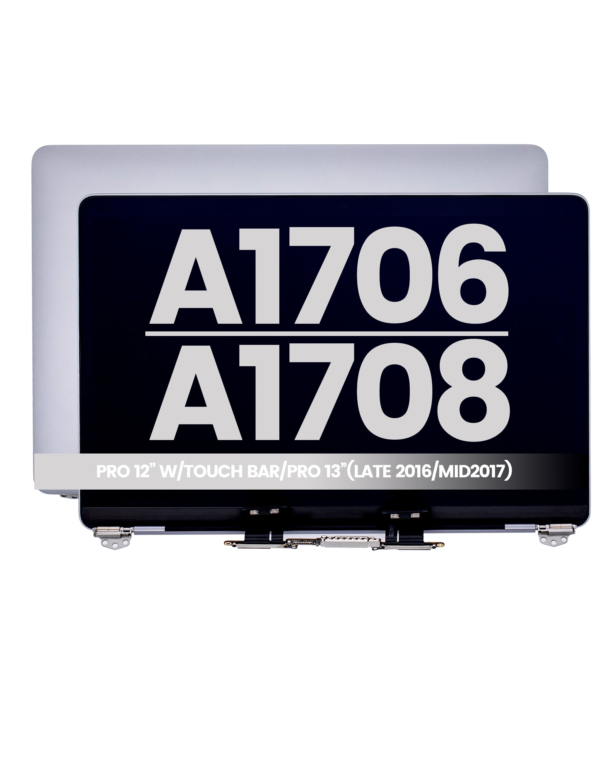 Complete LCD Display Module for MacBook Pro 13" A1706 / A1708 (2016-2017) Used OEM Pull, Grade C Space Gray