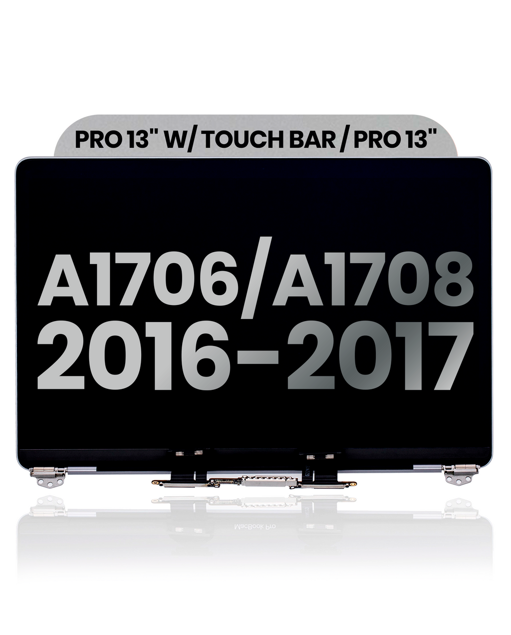 LCD-Display für MacBook Pro 13" A1706/A1708 Space Gray Gebrauchter Ausbau/Pull, Qualität B