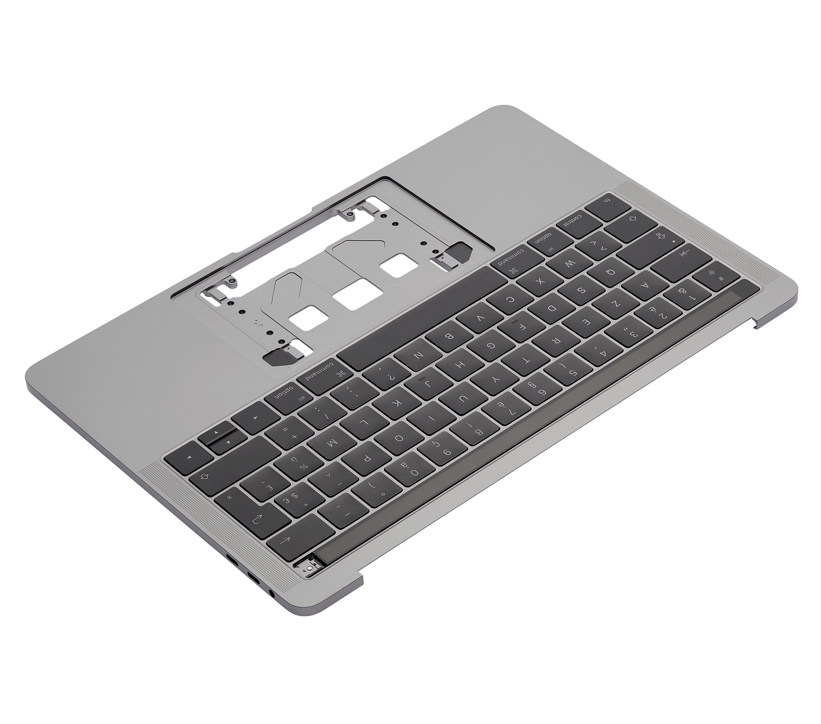 Top Case mit Keyboard (ISO French) für MacBook Pro 13" A1706 (2016-2017) (Space Grau)