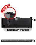 Akku (A1309) für MacBook Pro 17" A1297 (2009–2010)