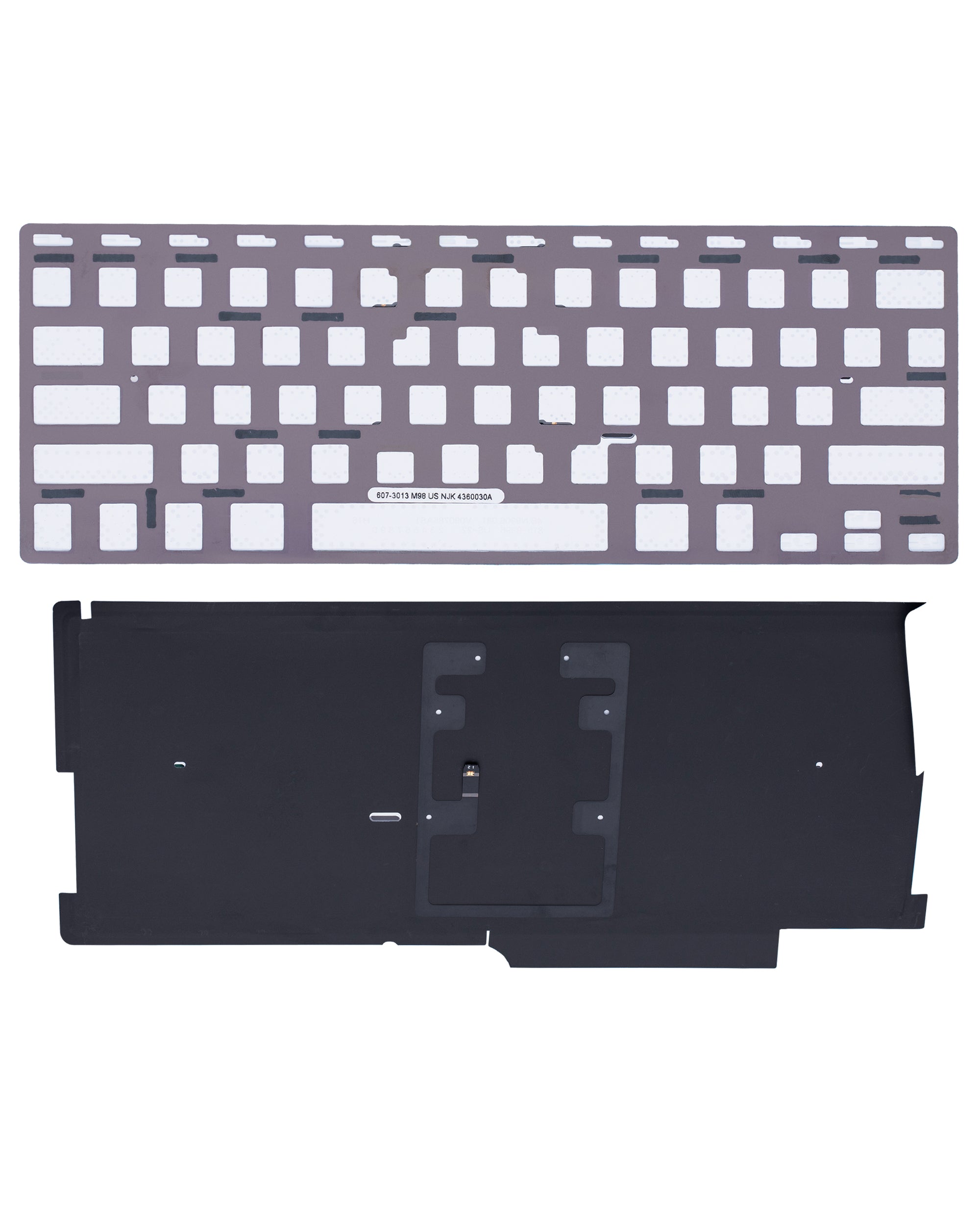 Tastatur + Hintergrundbeleuchtung + Schraube (US) für MacBook Pro 17" A1297