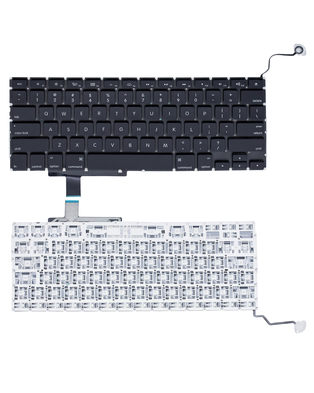 Tastatur + Hintergrundbeleuchtung + Schraube (US) für MacBook Pro 17" A1297