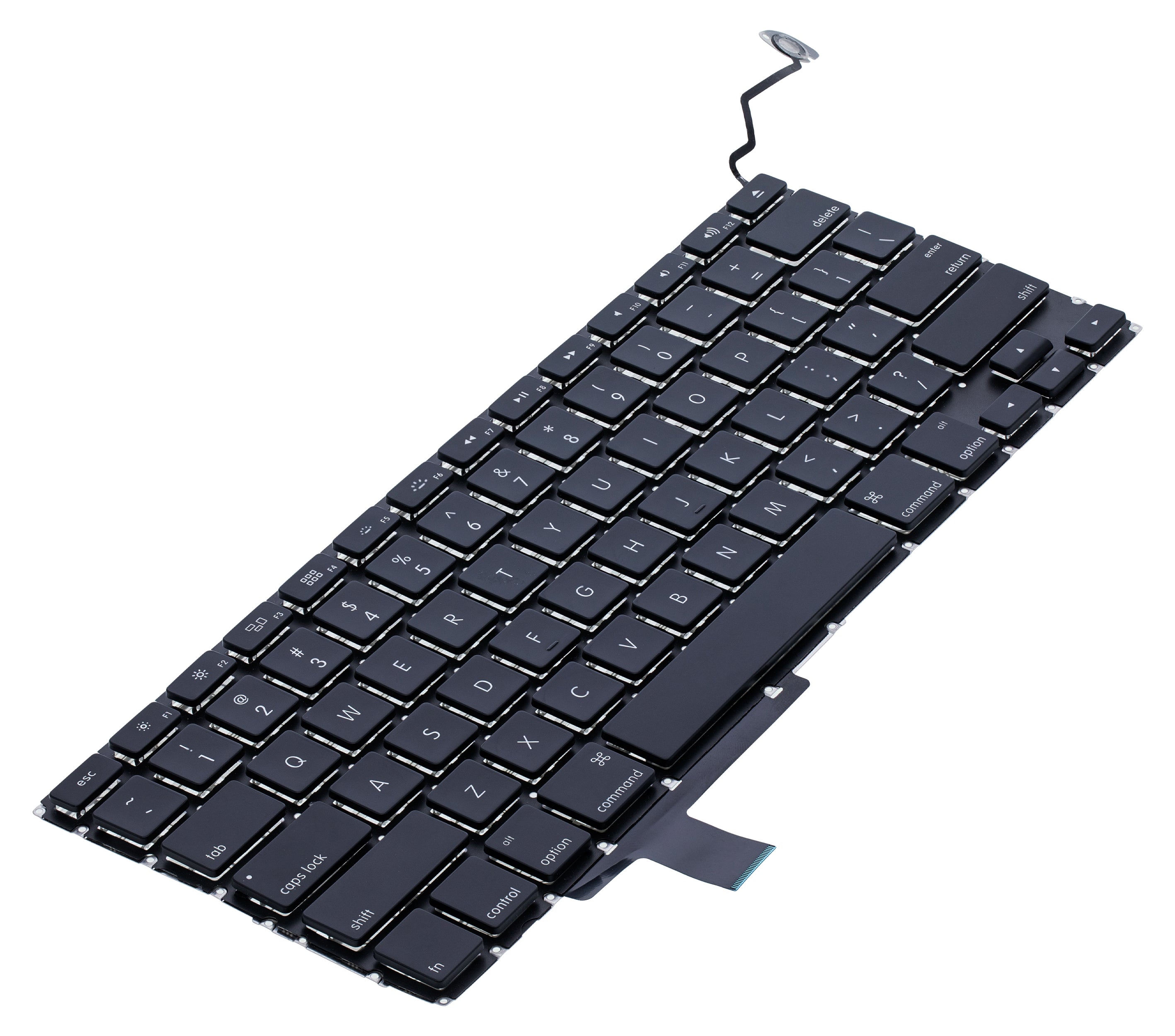Tastatur + Hintergrundbeleuchtung + Schraube (US) für MacBook Pro 17" A1297