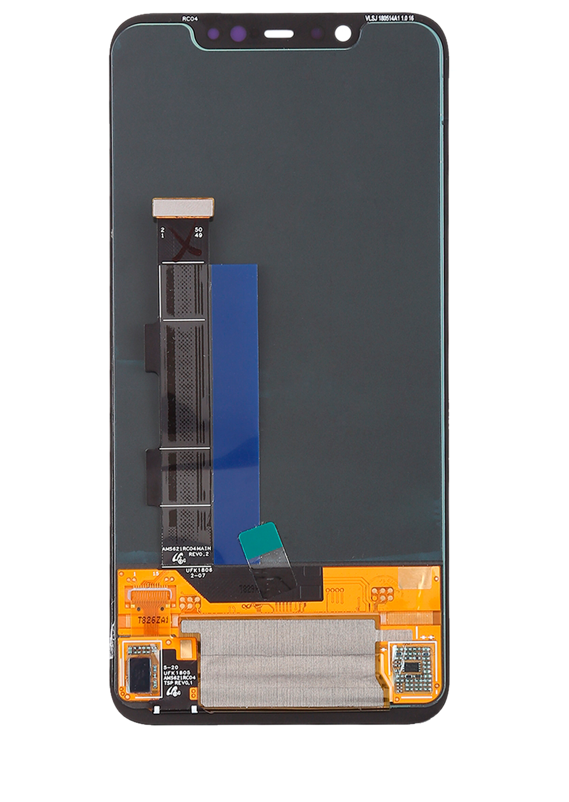 OLED-Display ohne Rahmen für Xiaomi Mi 8 (Refurbished) (Alle Farben)