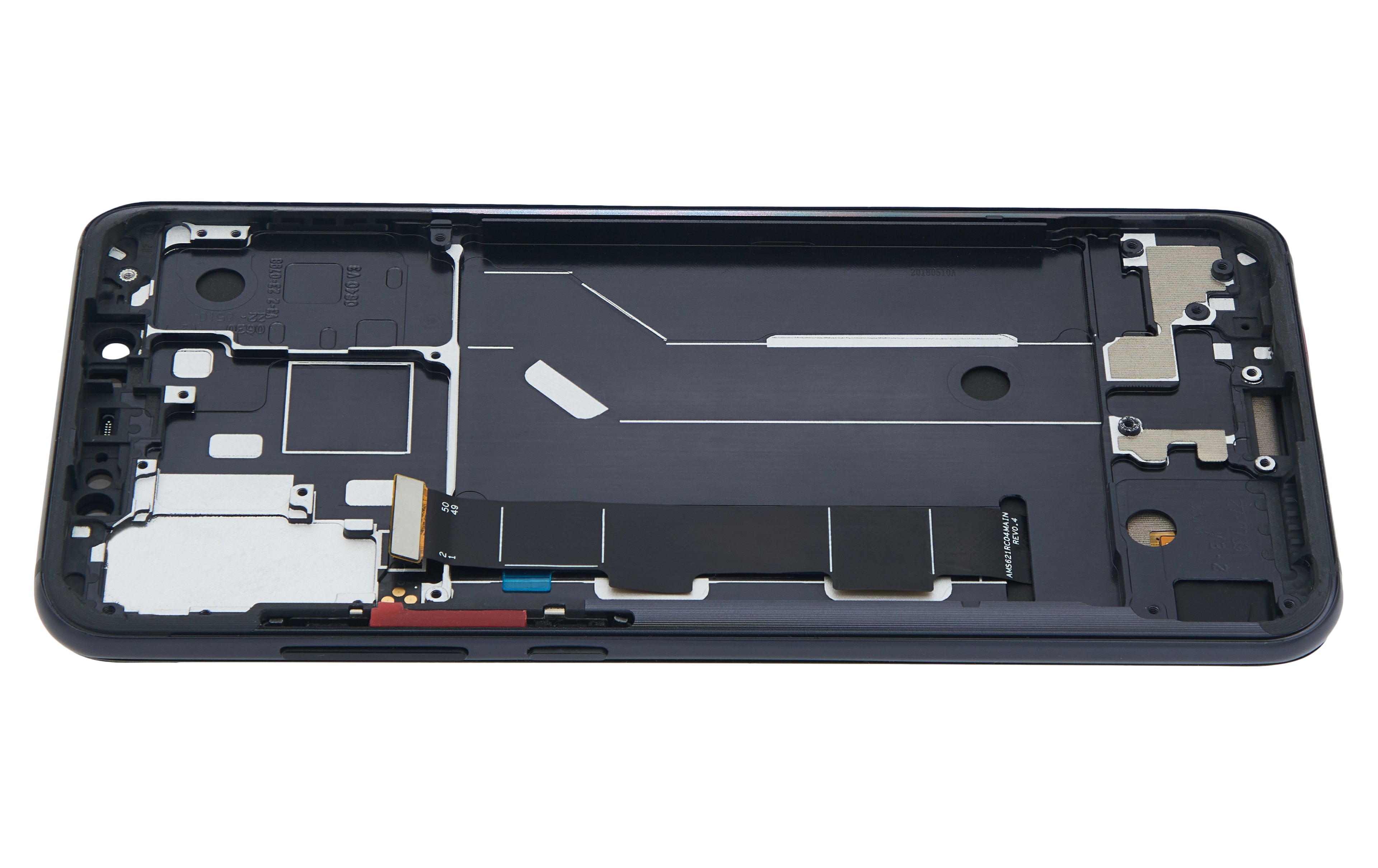 OLED-Display mit Rahmen für Xiaomi Mi 8 (Refurbished) (Schwarz)