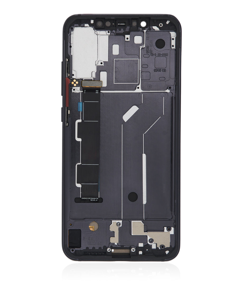 OLED-Display mit Rahmen für Xiaomi Mi 8 (Refurbished) (Schwarz)