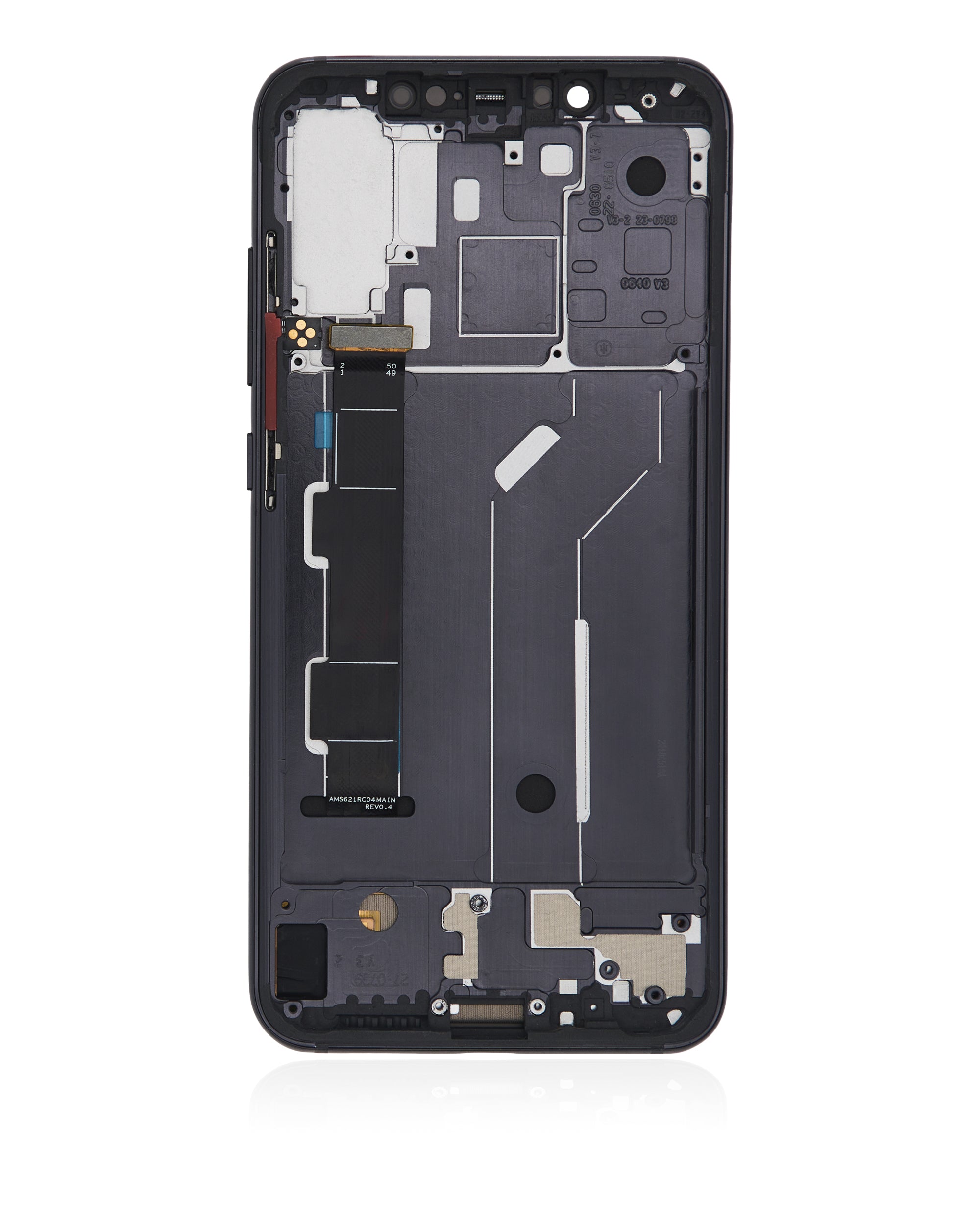 OLED-Display mit Rahmen für Xiaomi Mi 8 (Refurbished) (Schwarz)