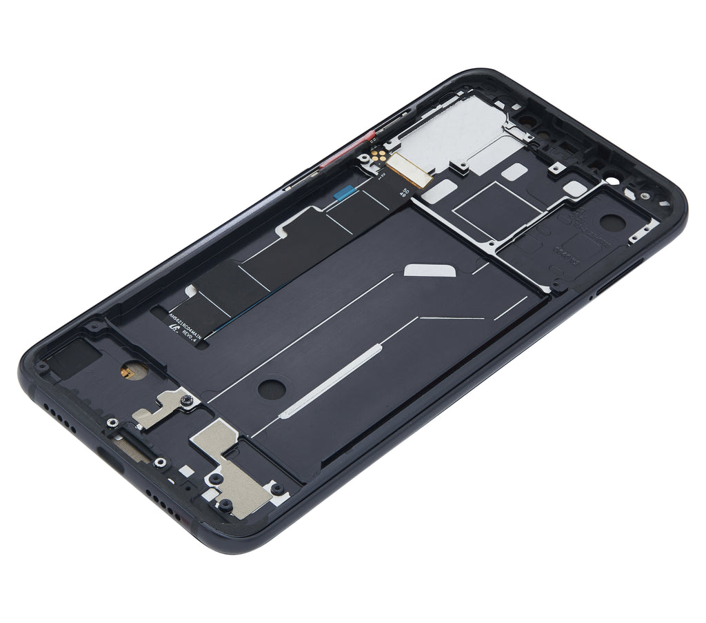 OLED-Display mit Rahmen für Xiaomi Mi 8 (Refurbished) (Schwarz)