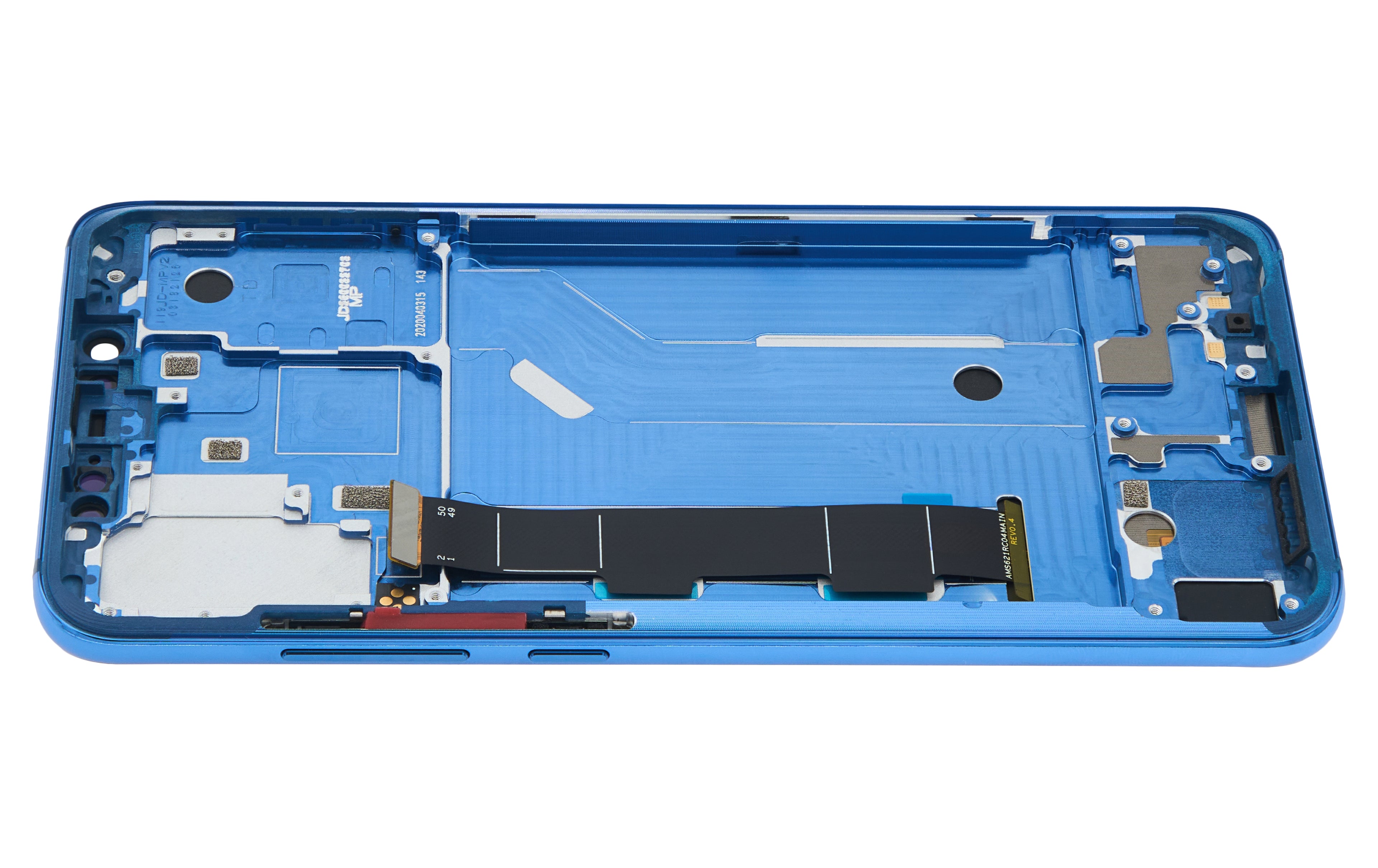 OLED-Display mit Rahmen für Xiaomi Mi 8 (Refurbished) (Blau)