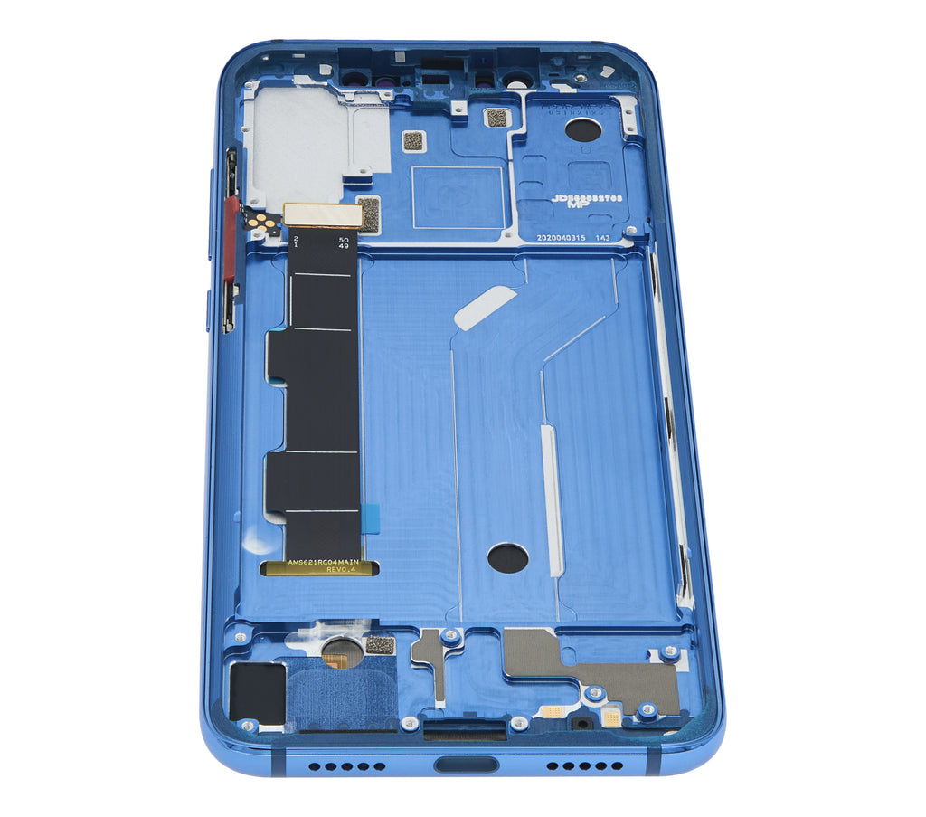 OLED-Display mit Rahmen für Xiaomi Mi 8 (Refurbished) (Blau)