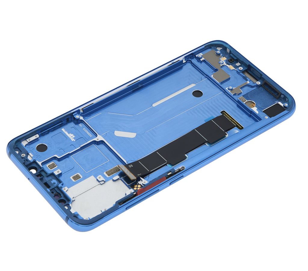 OLED-Display mit Rahmen für Xiaomi Mi 8 (Refurbished) (Blau)