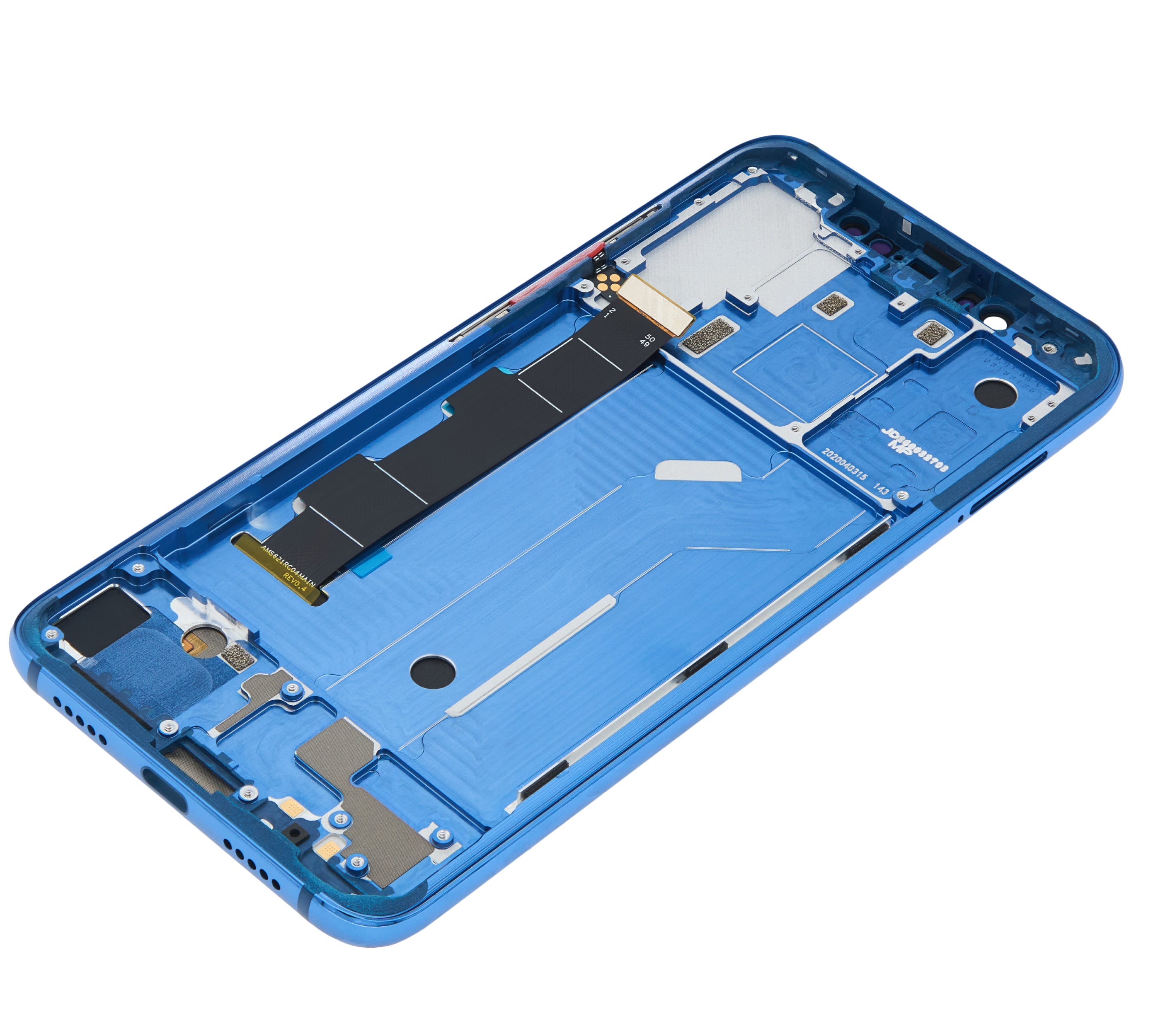 OLED-Display mit Rahmen für Xiaomi Mi 8 (Refurbished) (Blau)