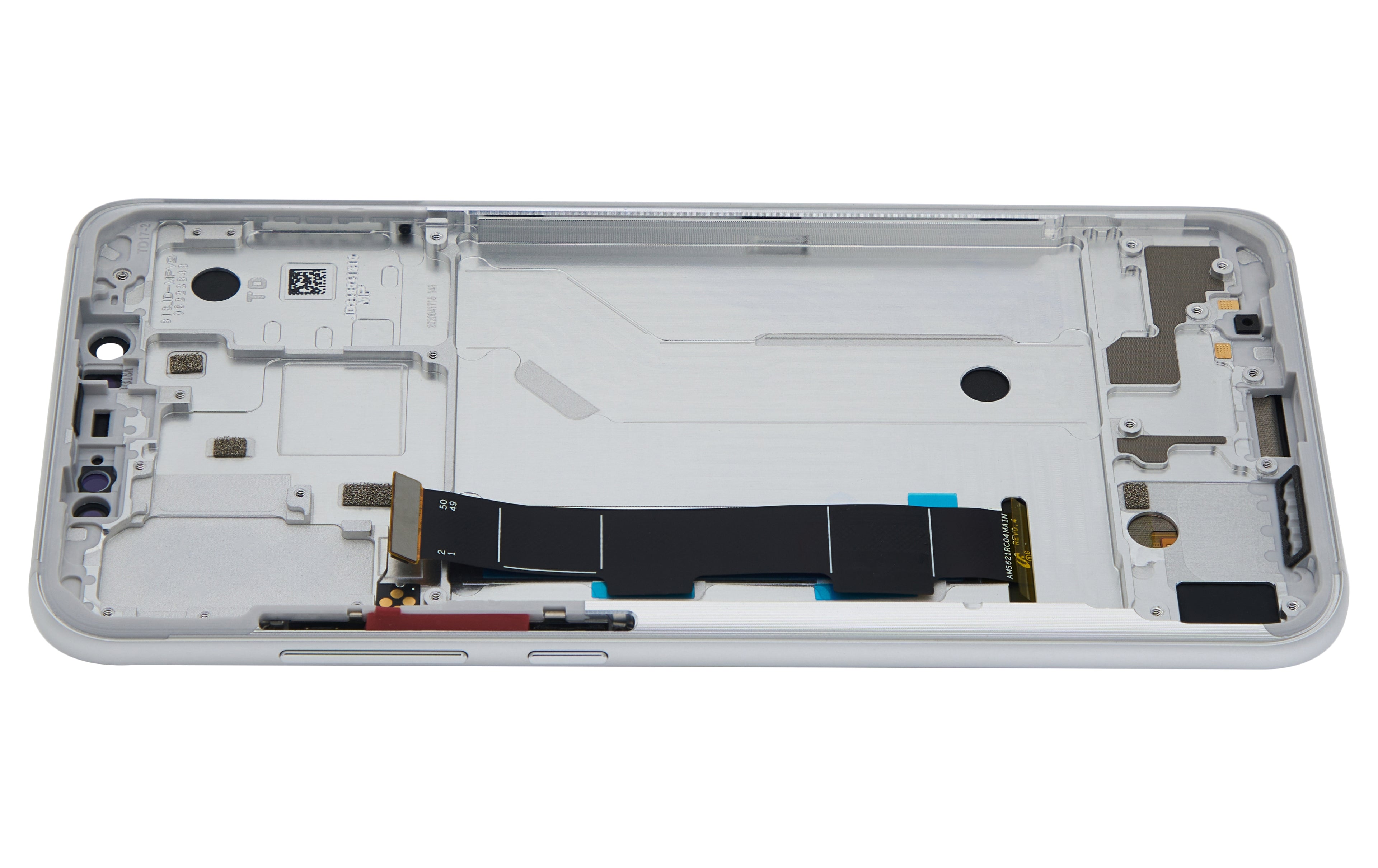 OLED Display with Frame for Xiaomi Mi 8 (Refurbished) (White)