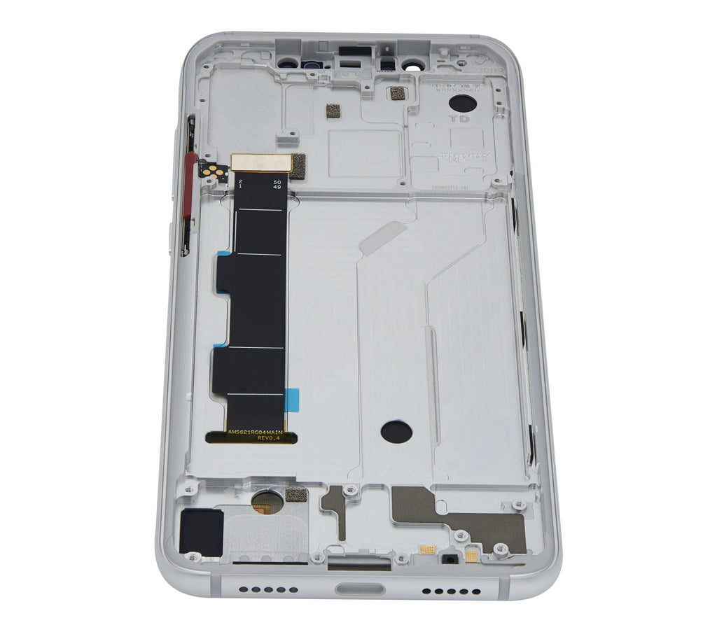 OLED Display with Frame for Xiaomi Mi 8 (Refurbished) (White)