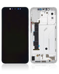 OLED-Display mit Rahmen für Xiaomi Mi 8 (Refurbished) (Weiß)