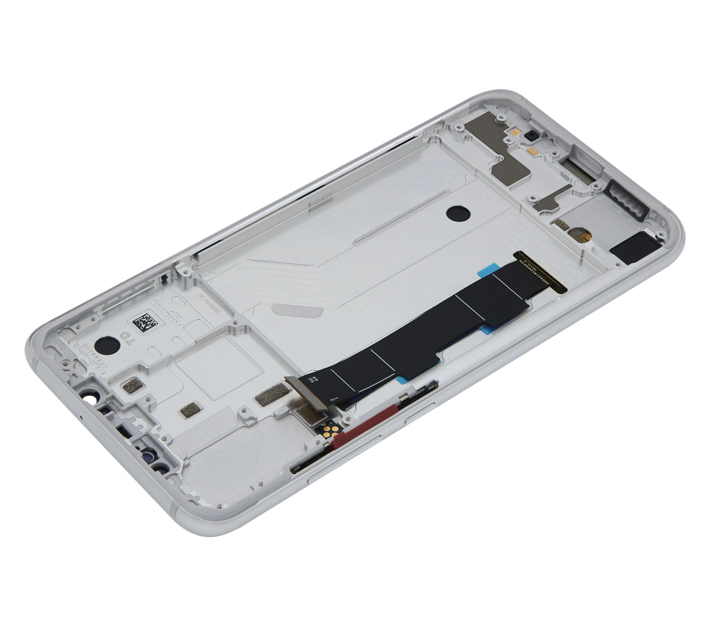 OLED Display with Frame for Xiaomi Mi 8 (Refurbished) (White)