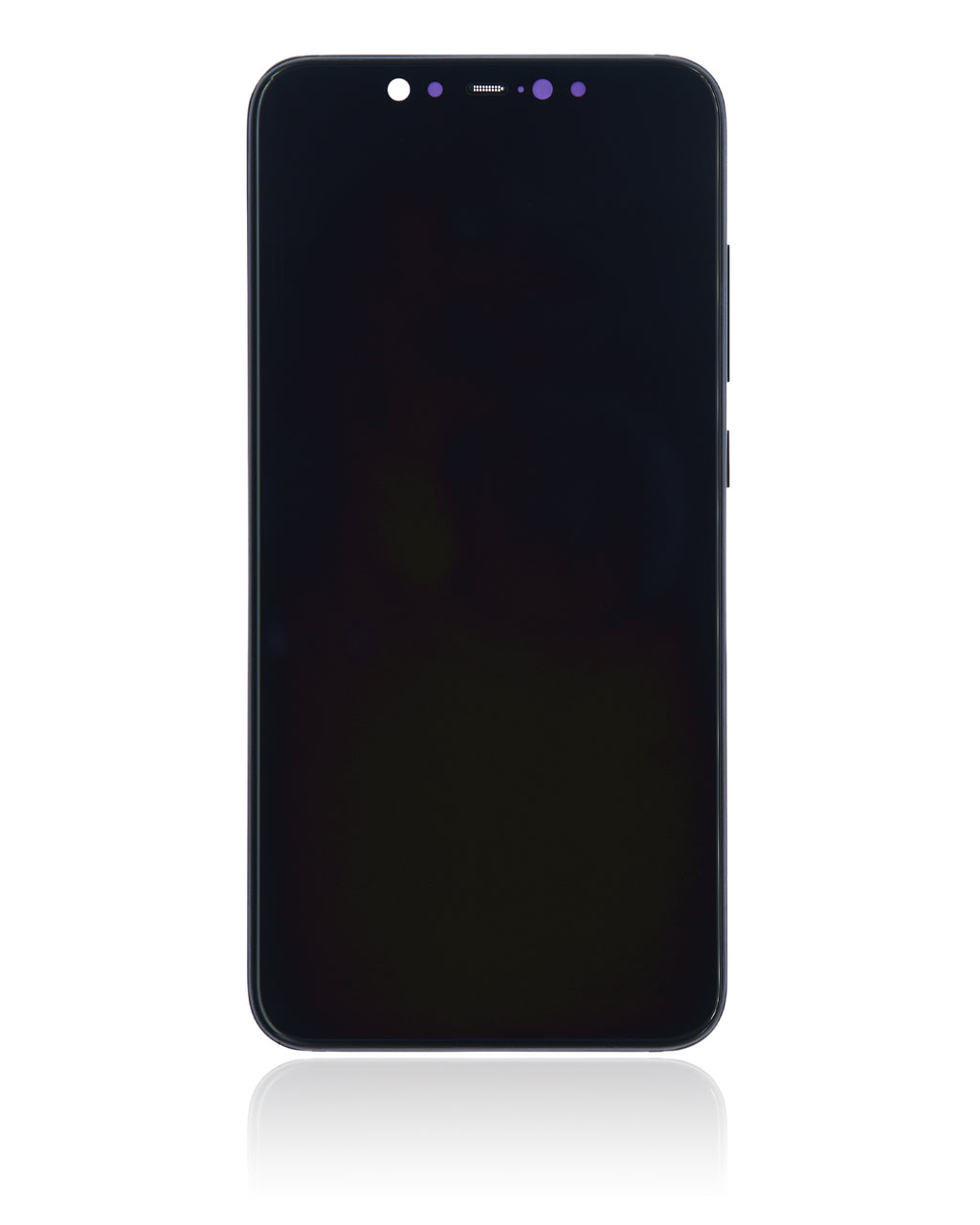 OLED-Bauteil mit Rahmen für Xiaomi Mi 8 (Aftermarket Plus) (Schwarz)