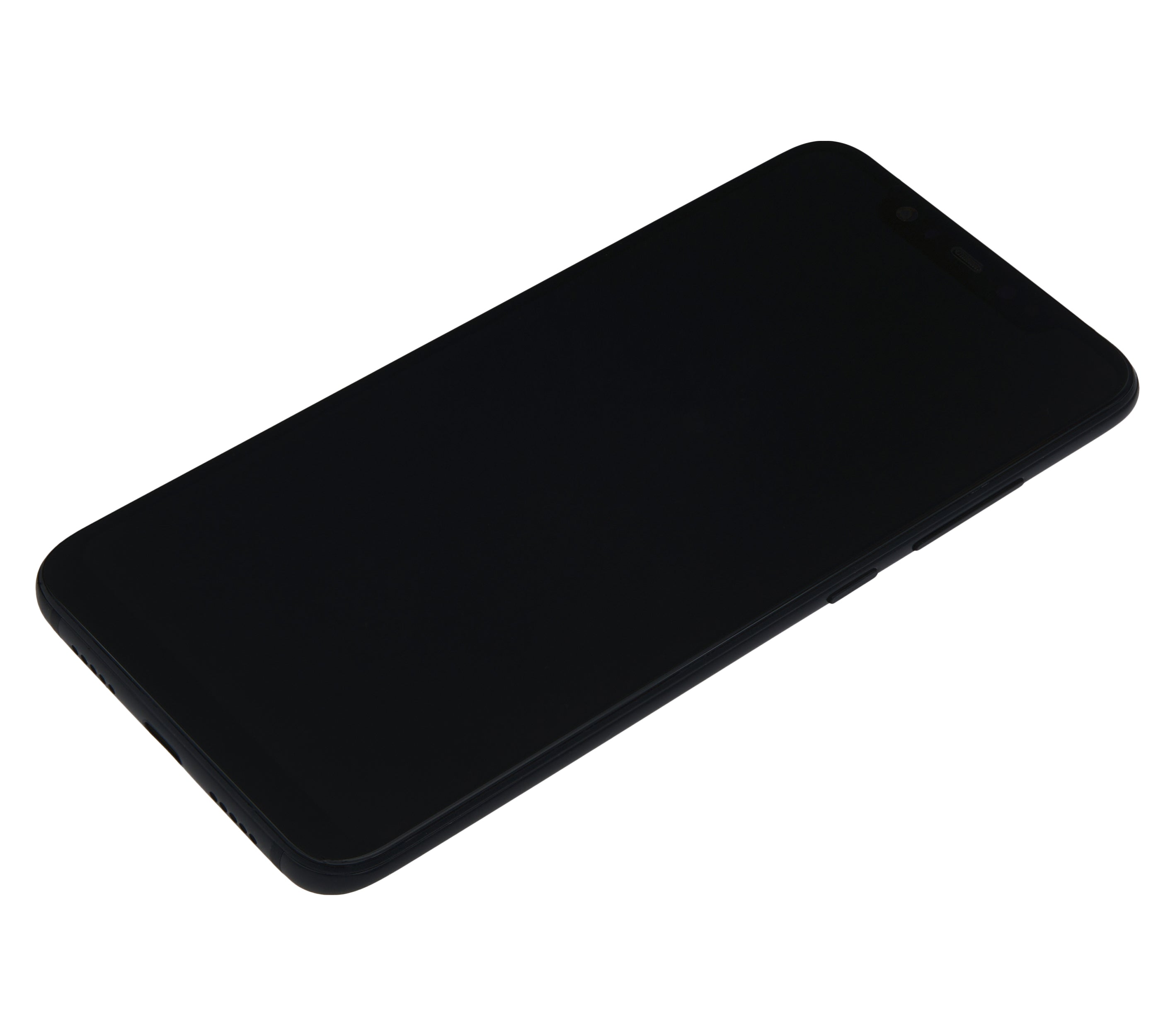 OLED-Bauteil mit Rahmen für Xiaomi Mi 8 (Aftermarket Plus) (Schwarz)