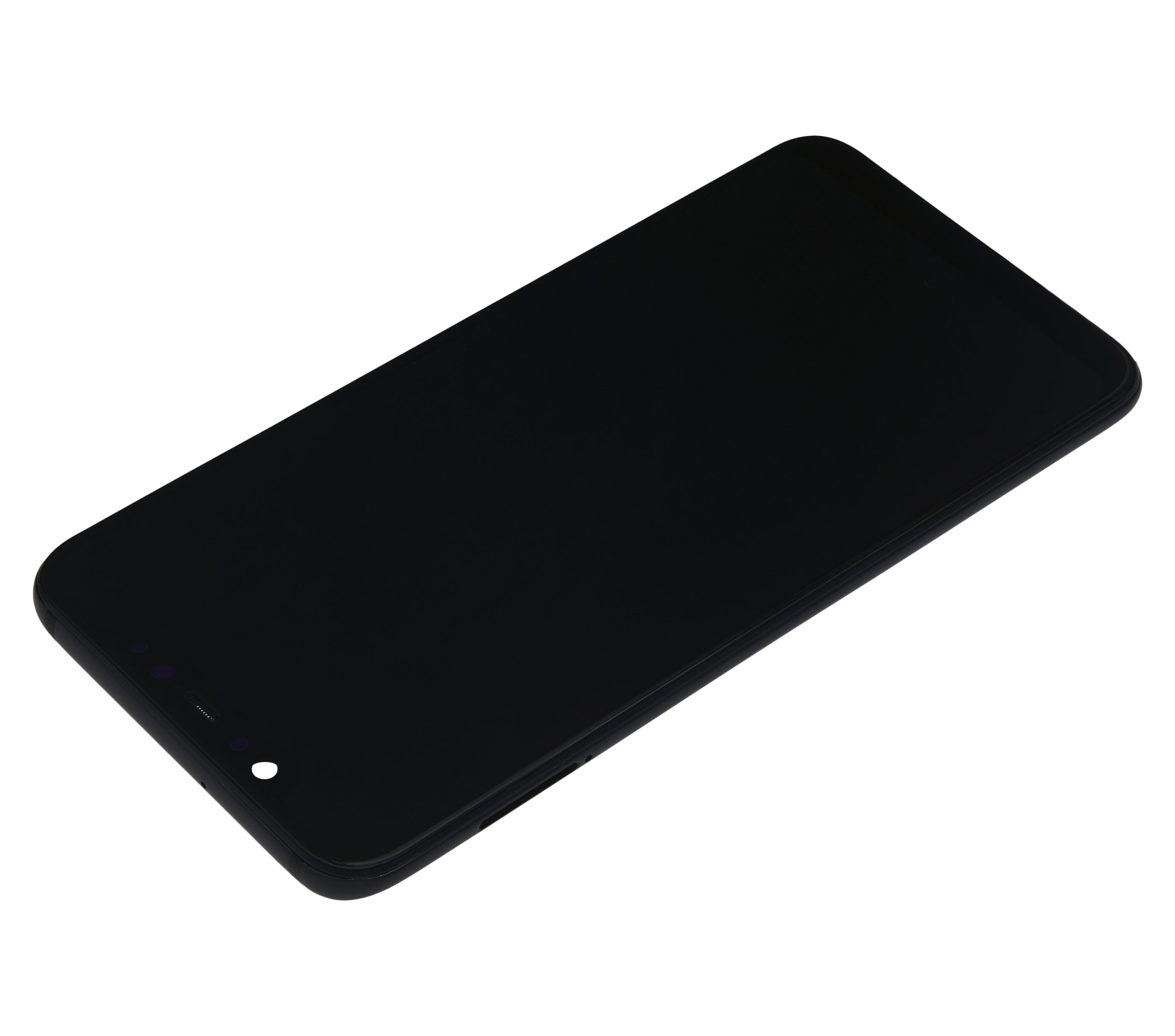 OLED-Bauteil mit Rahmen für Xiaomi Mi 8 (Aftermarket Plus) (Schwarz)