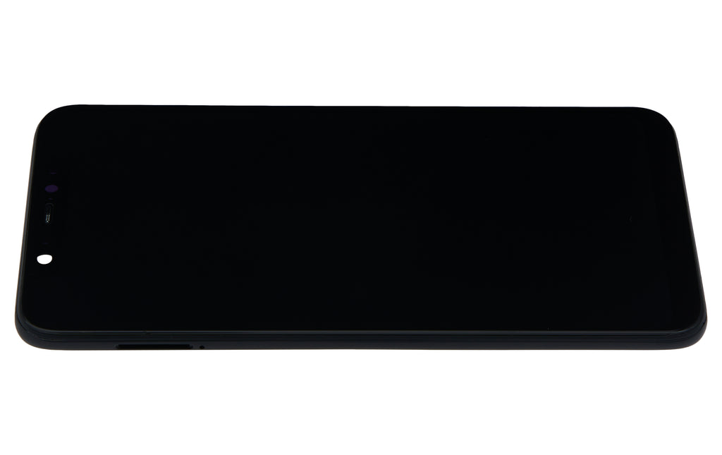 OLED-Bauteil mit Rahmen für Xiaomi Mi 8 (Aftermarket Plus) (Schwarz)