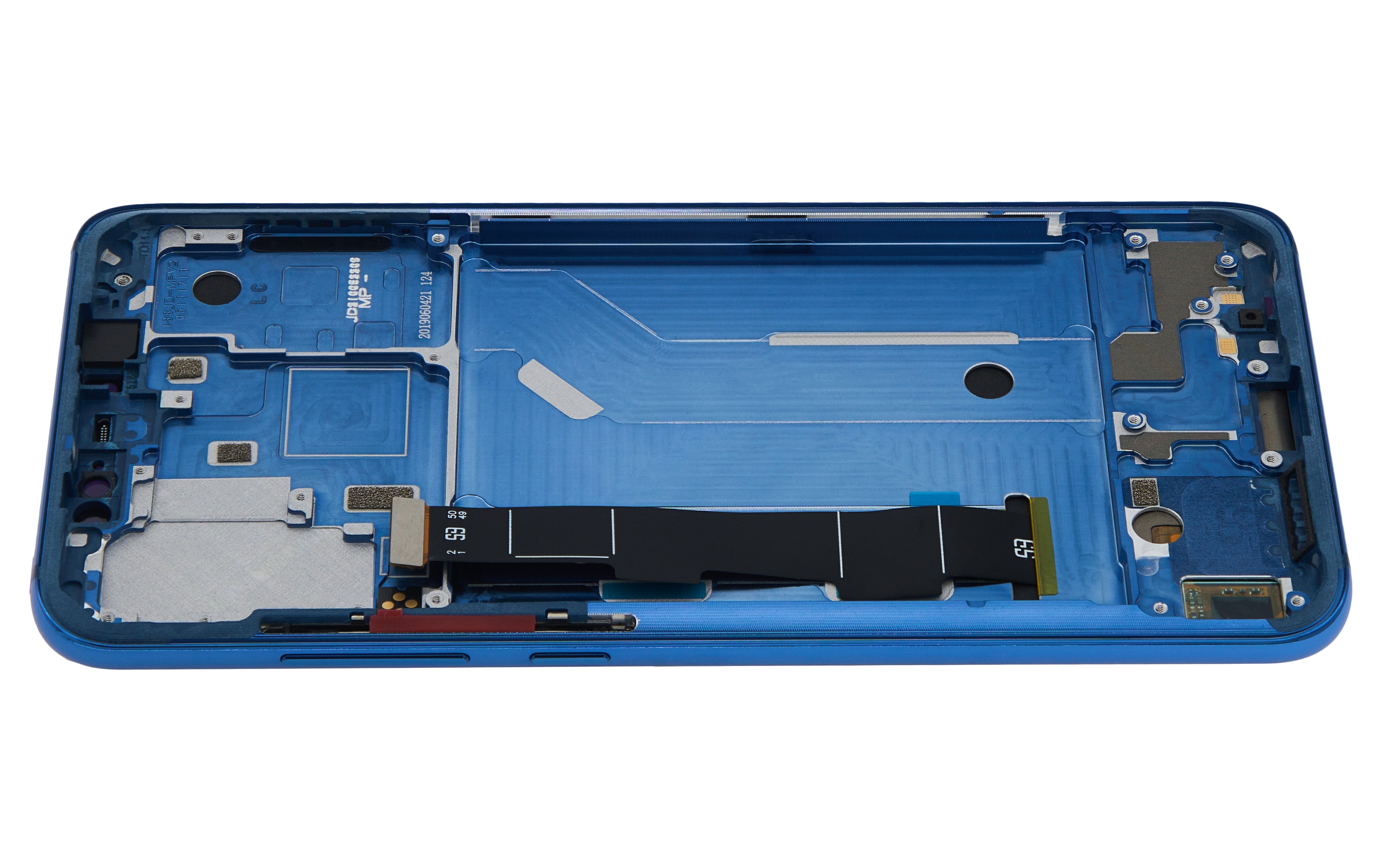 OLED Display with Frame for Xiaomi Mi 8 (Aftermarket Plus) (Blue)