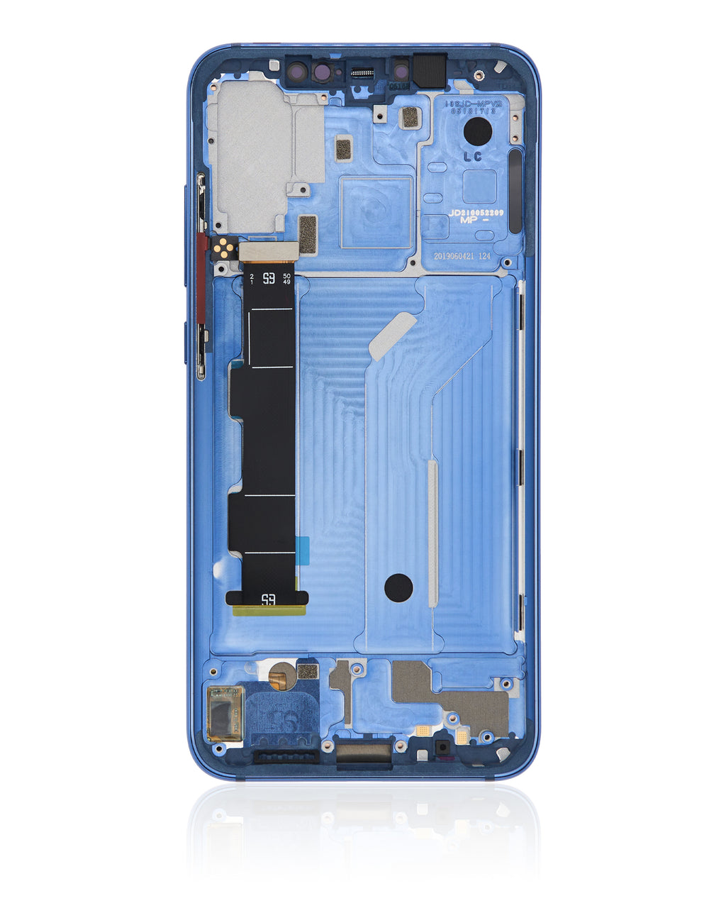 OLED Display with Frame for Xiaomi Mi 8 (Aftermarket Plus) (Blue)