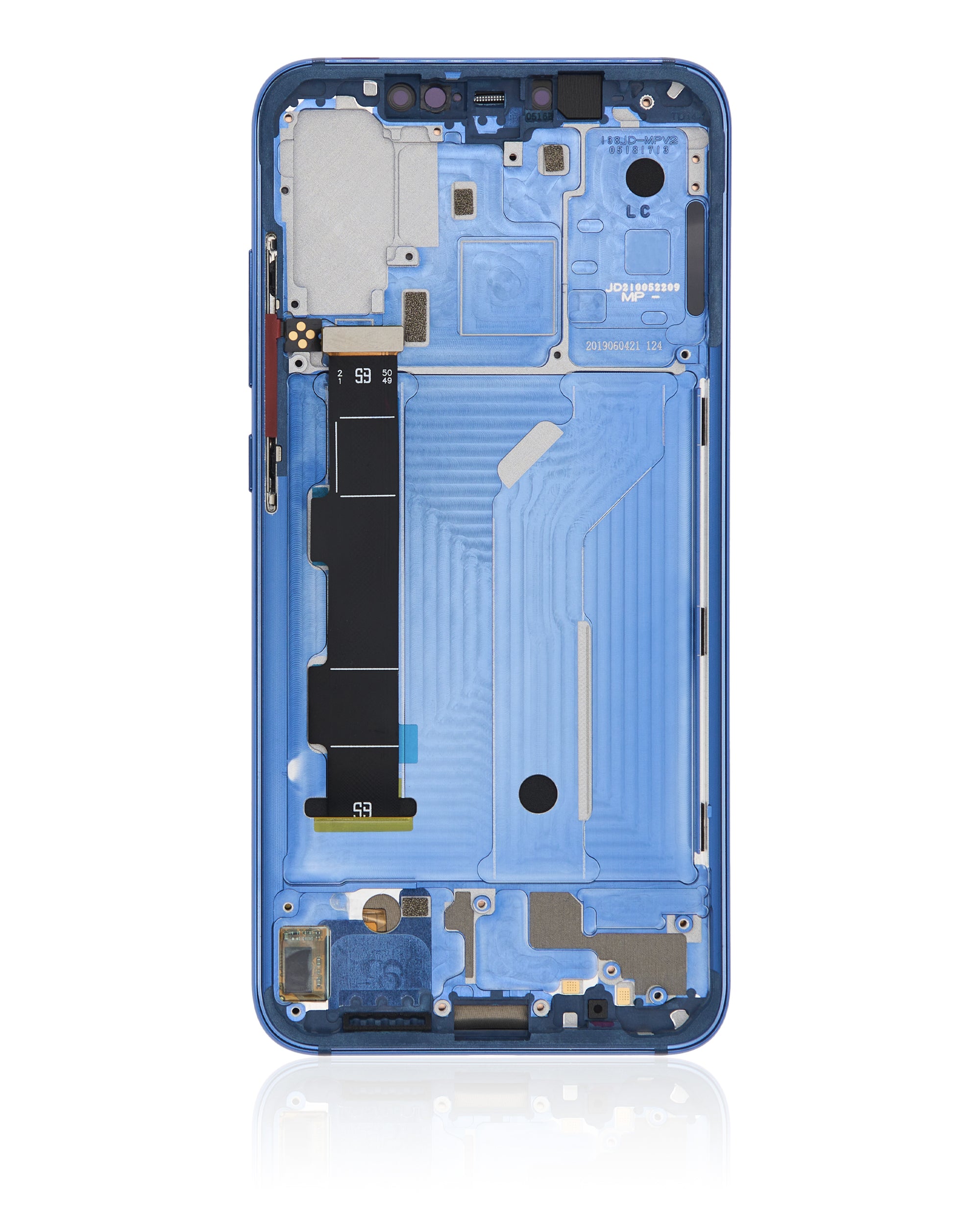 OLED Display with Frame for Xiaomi Mi 8 (Aftermarket Plus) (Blue)