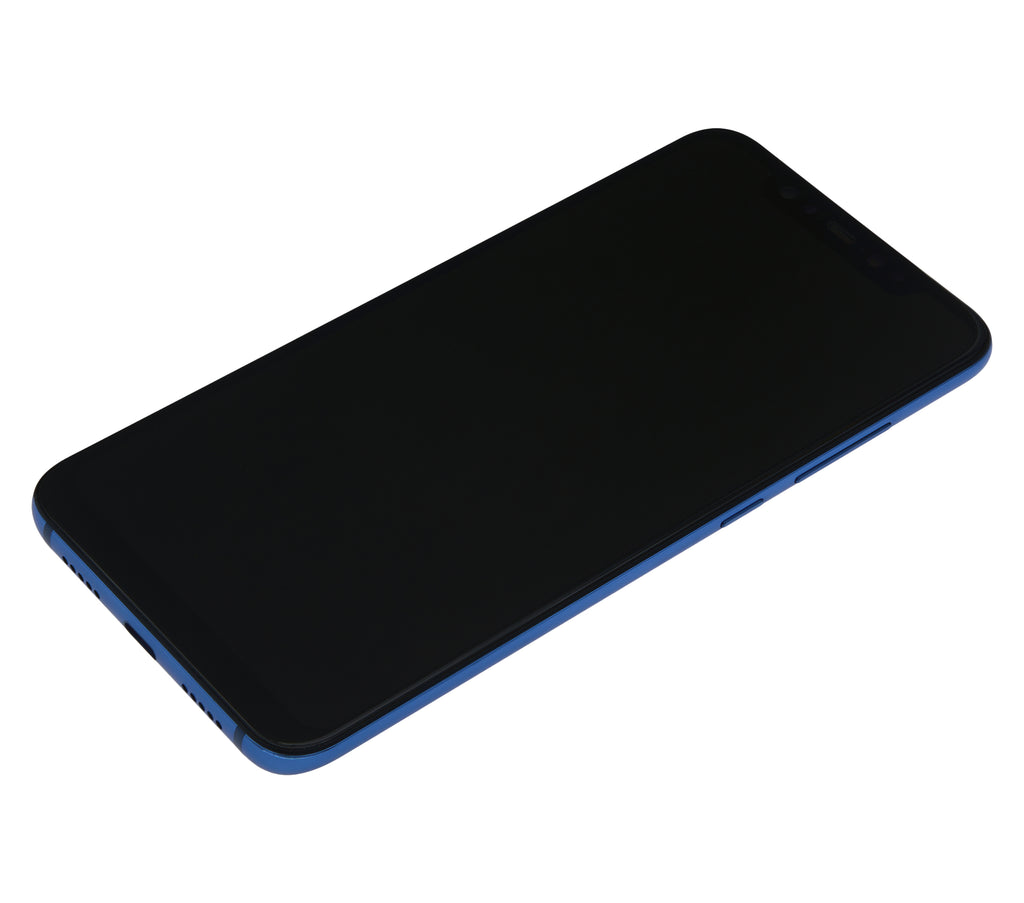 OLED Display with Frame for Xiaomi Mi 8 (Aftermarket Plus) (Blue)