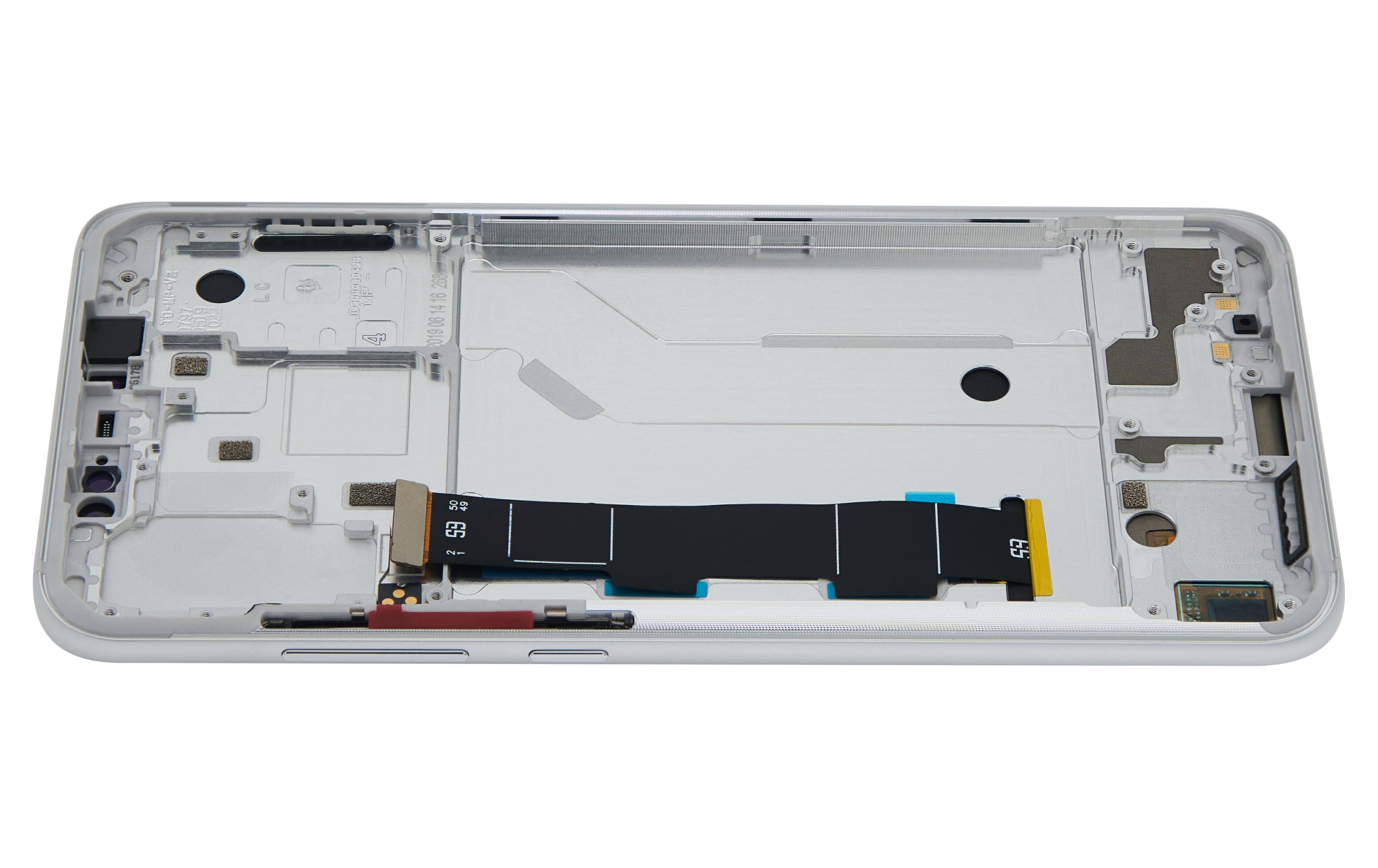 OLED Display with Frame for Xiaomi Mi 8 (Aftermarket Plus) (White)