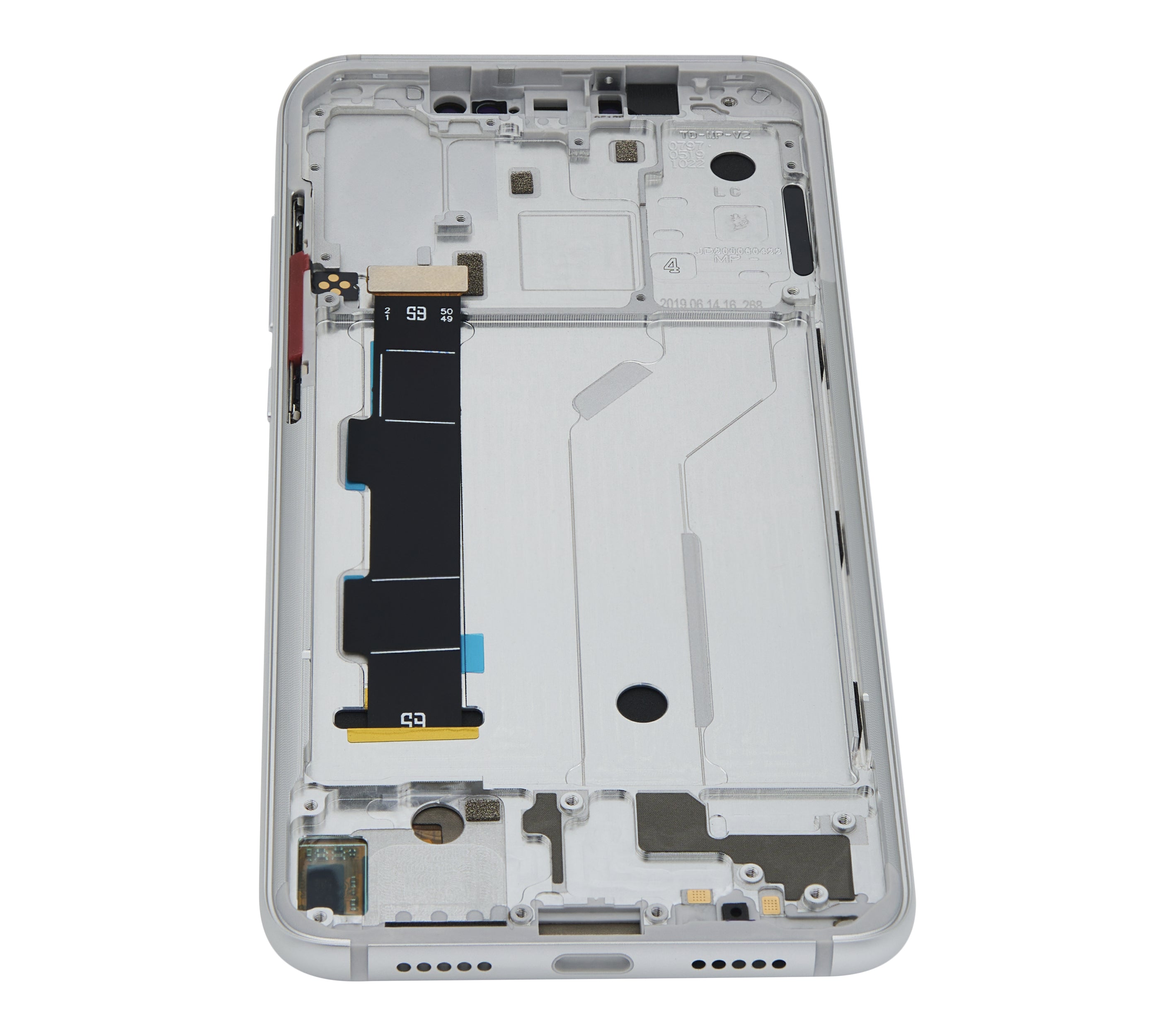 OLED Display with Frame for Xiaomi Mi 8 (Aftermarket Plus) (White)