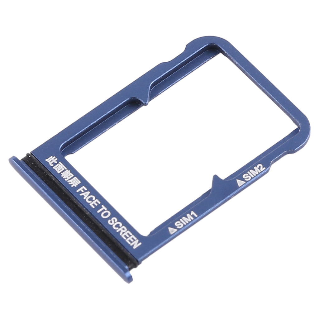 Dual SIM Card Tray for Xiaomi Mi 8 (Blue)
