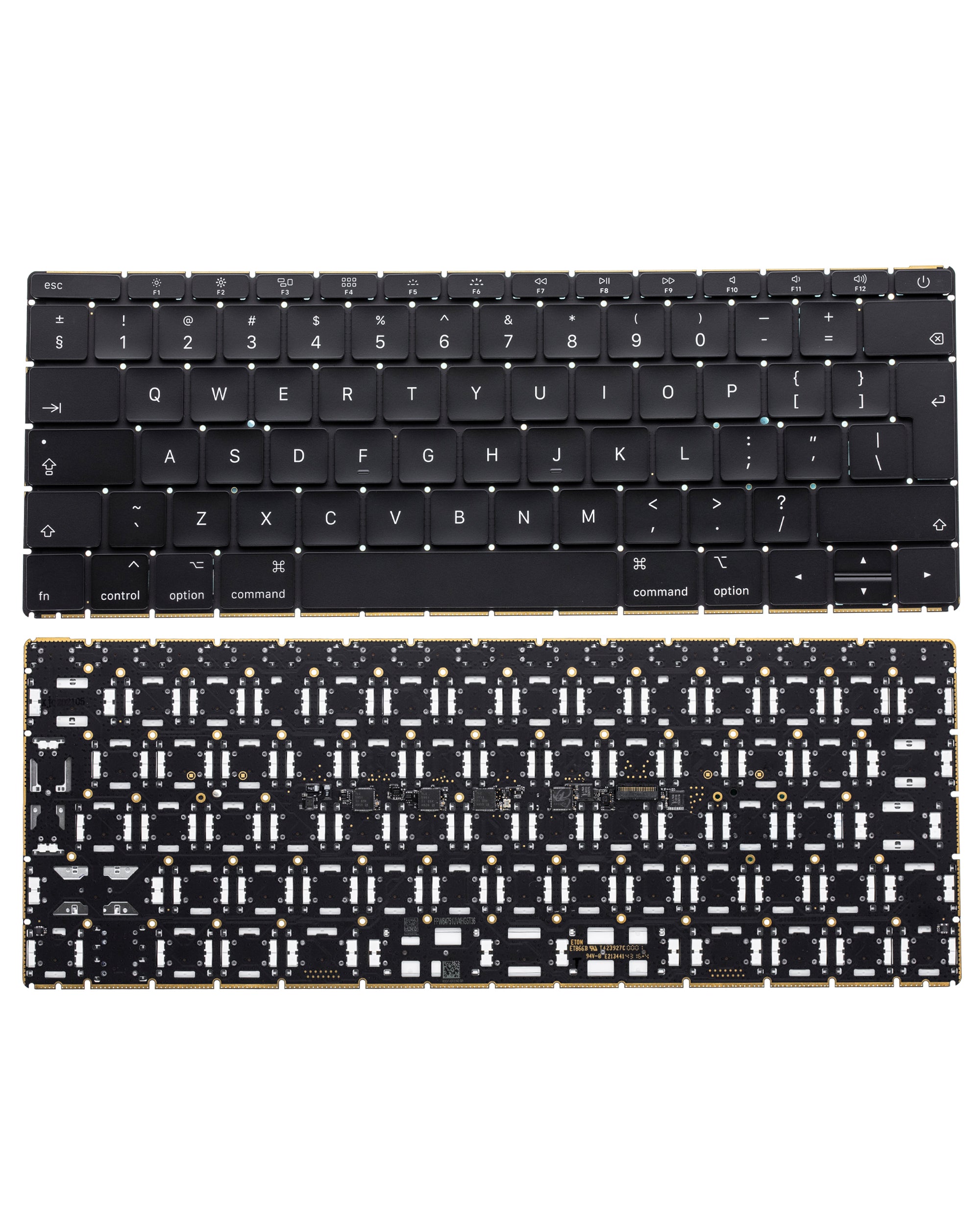 Tastatur nur für MacBook 12" A1534 (2016-2017) UK English