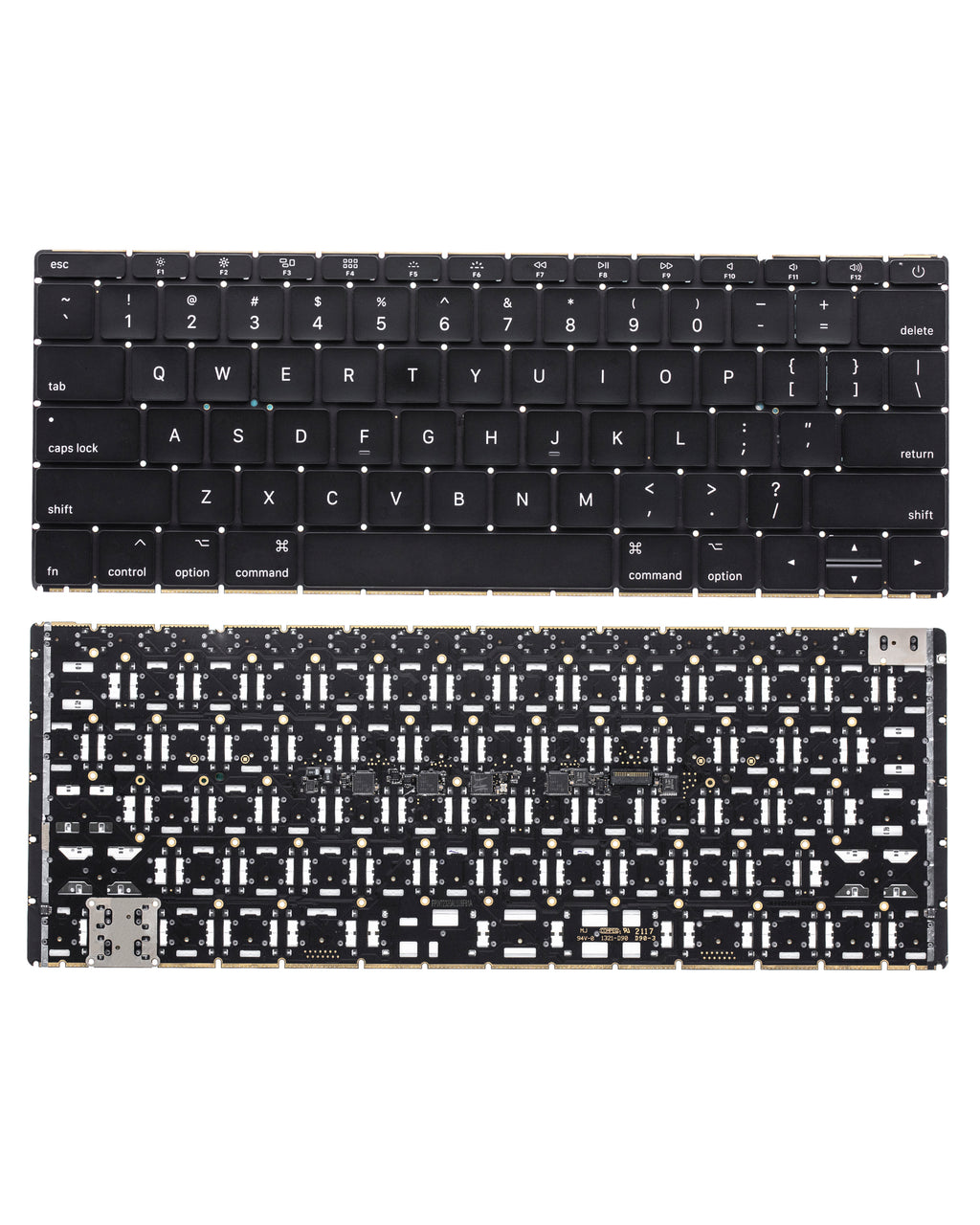 Tastatur mit Hintergrundbeleuchtung & Schrauben für MacBook 12 A1534 US English