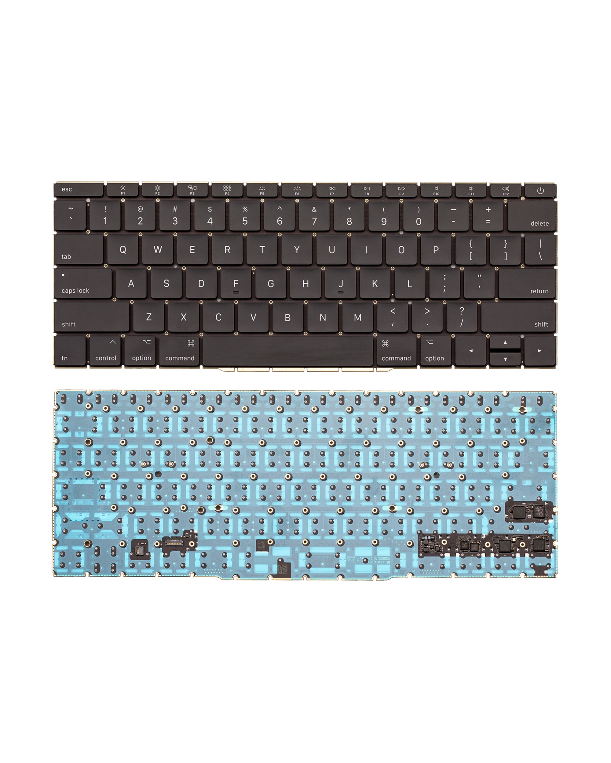 Tastatur mit Hintergrundbeleuchtung für MacBook Pro 13" A1708 US