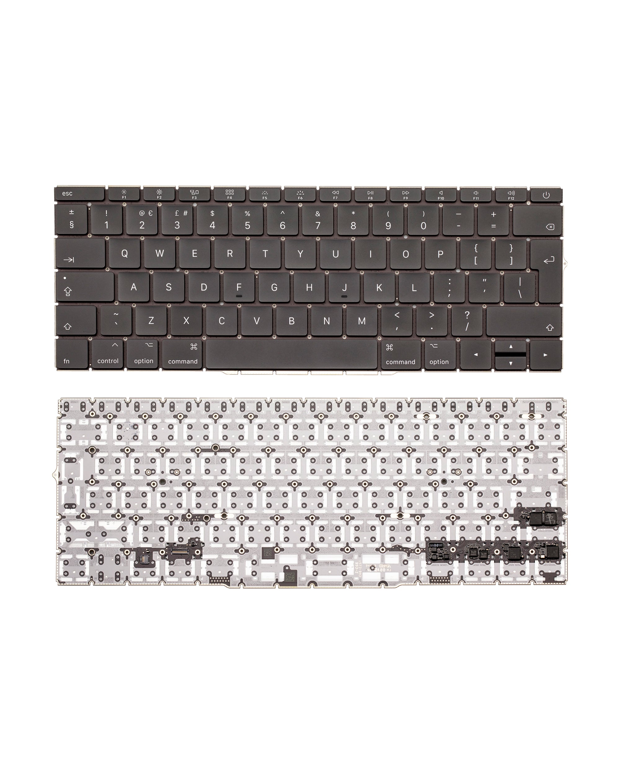 Beleuchtete Tastatur mit Schrauben für MacBook Pro 13" A1708 2016-2017 UK