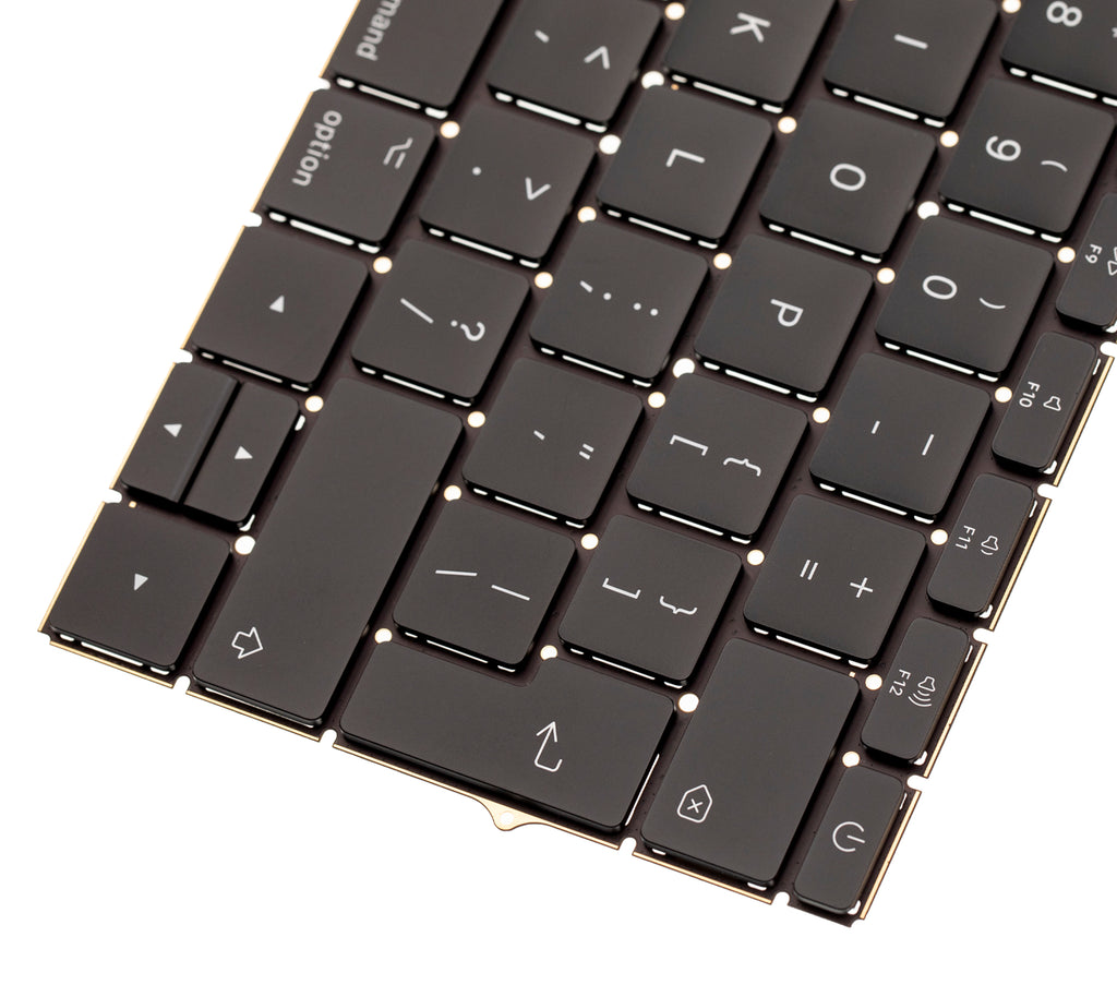 Beleuchtete Tastatur mit Schrauben für MacBook Pro 13" A1708 2016-2017 UK