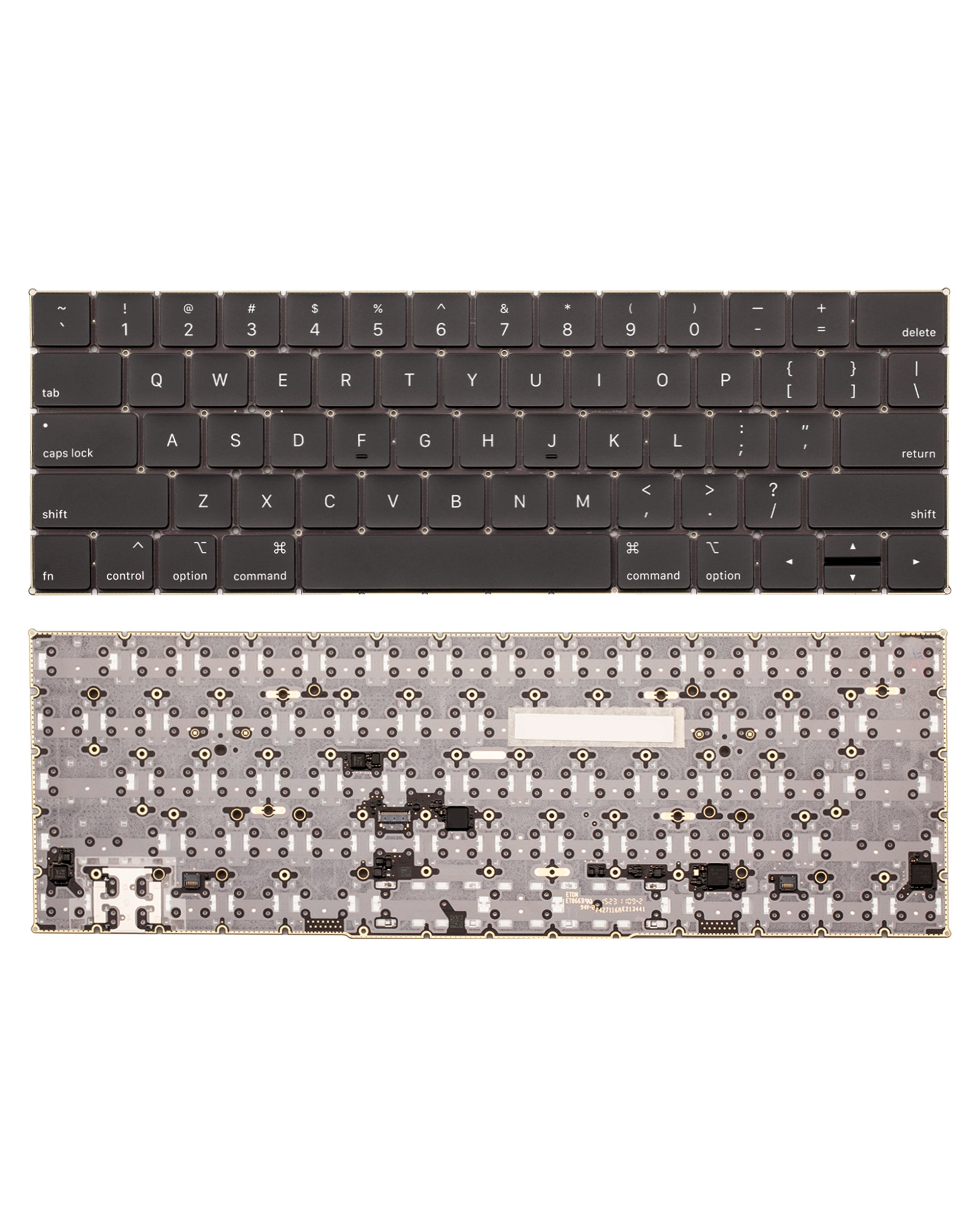 Tastatur mit Beleuchtung & Schrauben für MacBook Pro A1989/A1990 US English