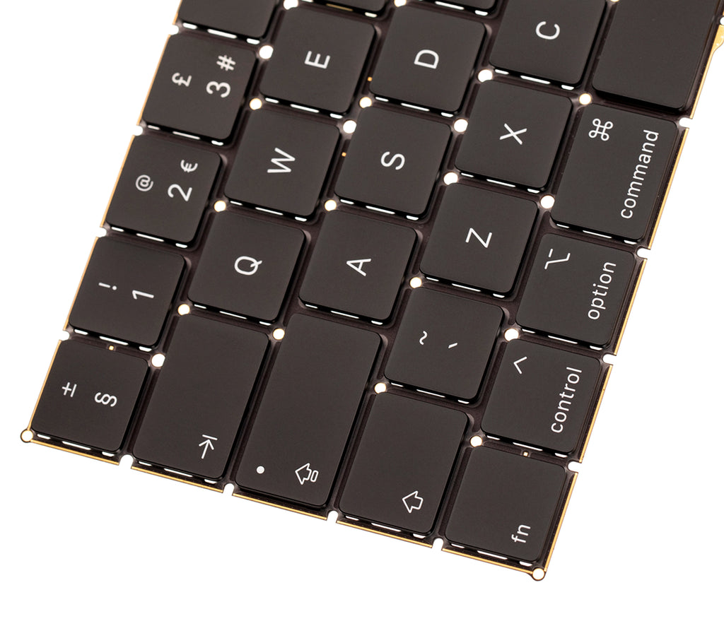 Backlit Keyboard with Screws for MacBook Pro 13" / Pro 15" A1989 / A1990 (2018-2019) (UK English)