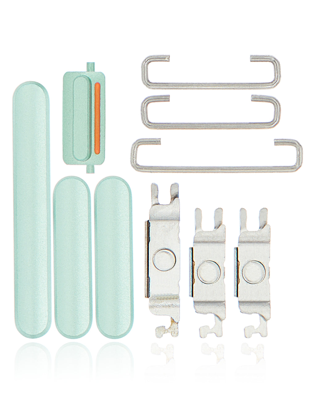 Hard Buttons (Power / Volume / Switch) for iPhone 11 (Green)