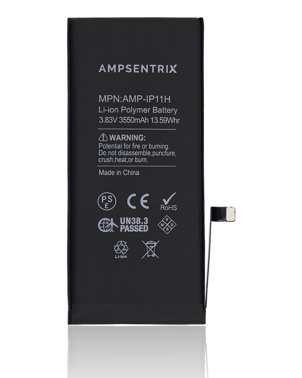 Replacement Akku für iPhone 11 (AmpSentrix Pro Extended)