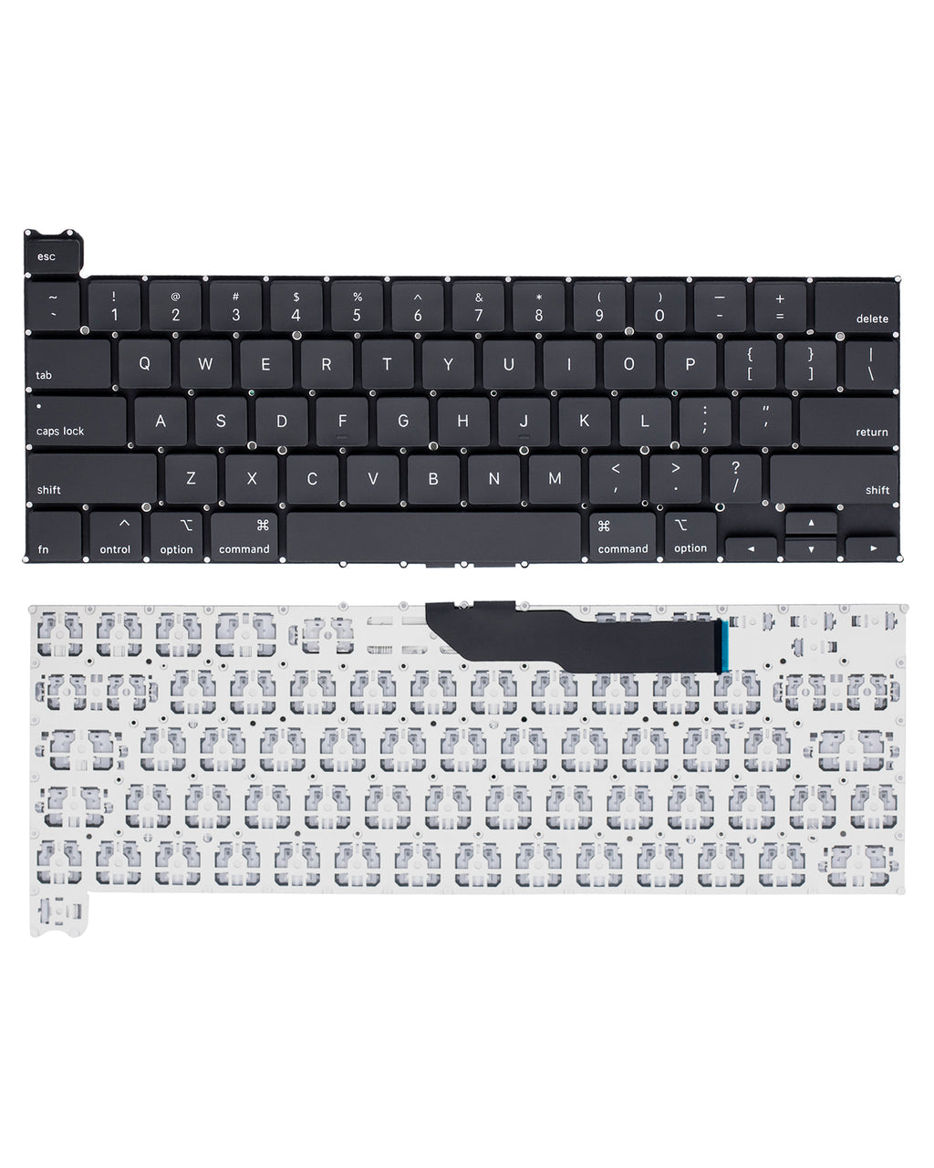Backlit Keyboard with Screws for MacBook Pro 13" A2251 (2020) (US English)