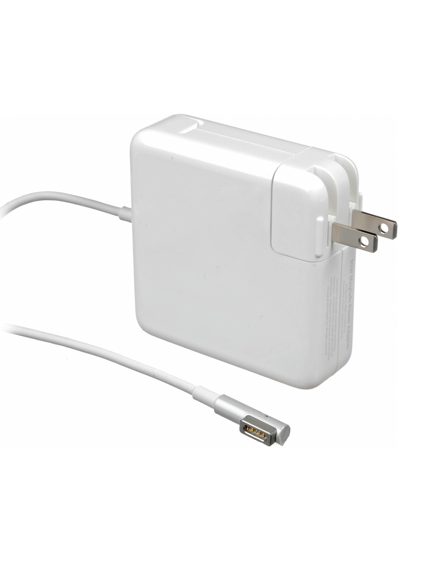 60W MagSafe 1 Power Adapter with L-Style Cable for MacBook (Used OEM Part, Grade A/B, Bulk Packaging)