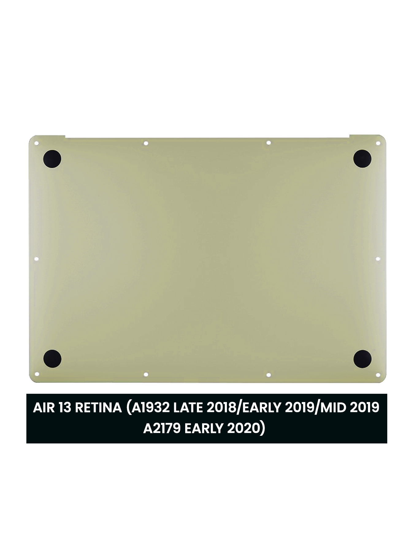 Bottom Case for MacBook Air 13" A1932 (2018-2019) / A2179 (2020) (Gold)