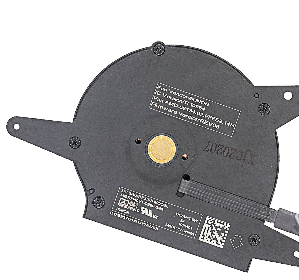 CPU Fan for MacBook Air 13" A1932 (2018-2019) / A2179 (2020) / A2337 (2020)