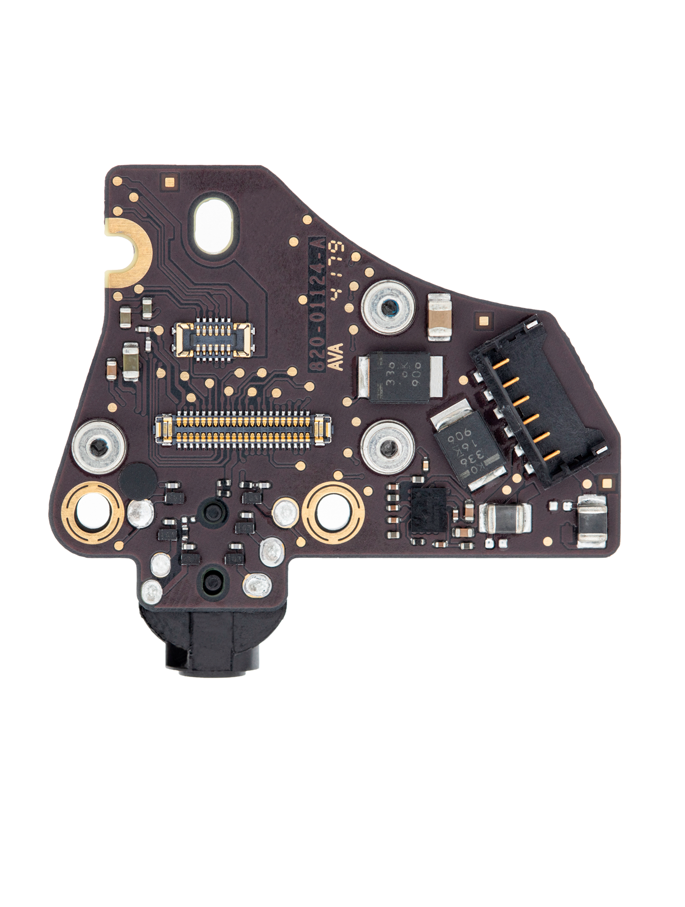 Audio-Platine für MacBook Air 13" A1932 (2018/2019) (Space Grau / Gold)